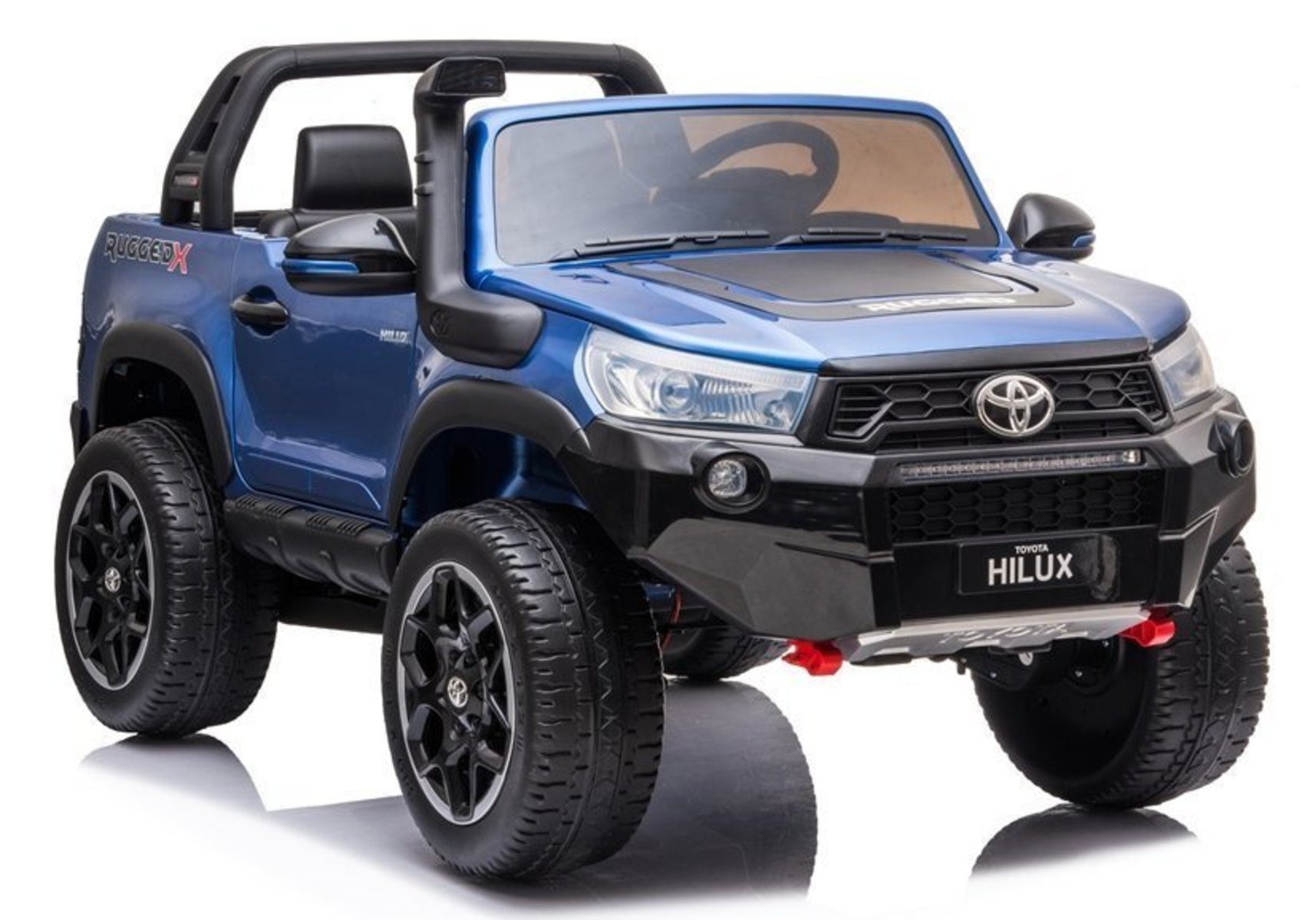 Wisam Spielzeug-Auto Elektroauto für Kinder Toyota Hilux Blau lackiert