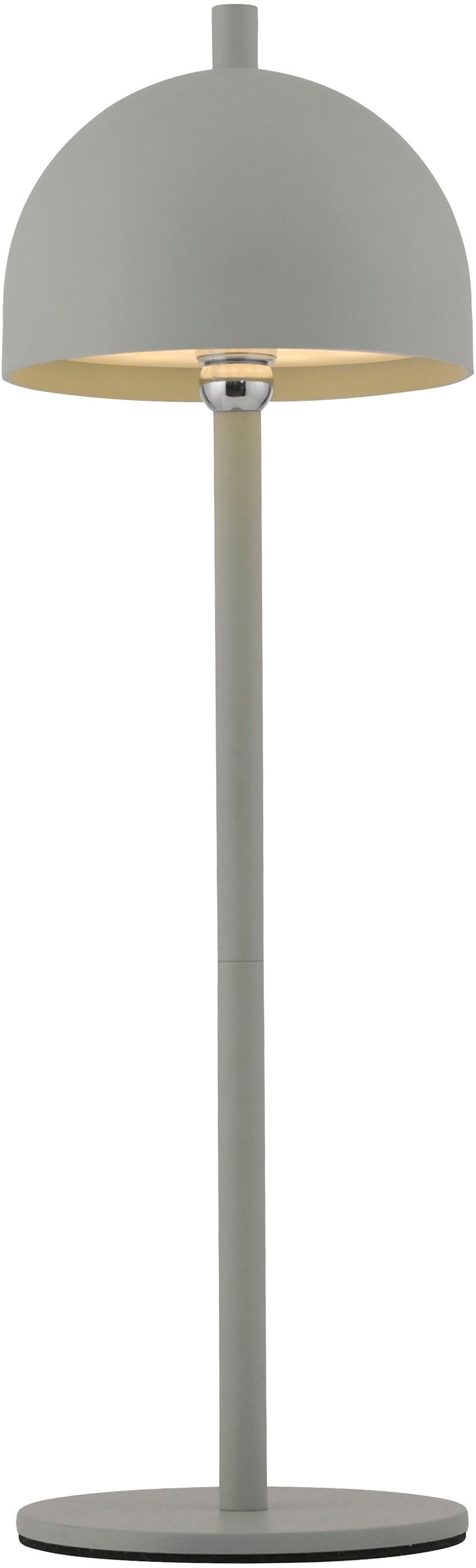 SCHÖNER WOHNEN-Kollektion LED Tischleuchte BELLIS, USB-Ladefunktion, LED fest integriert, Warmweiß, SCHÖNER WOHNEN Kollektion, Touchdimmer, Memoryfunktion, IP54, Akku