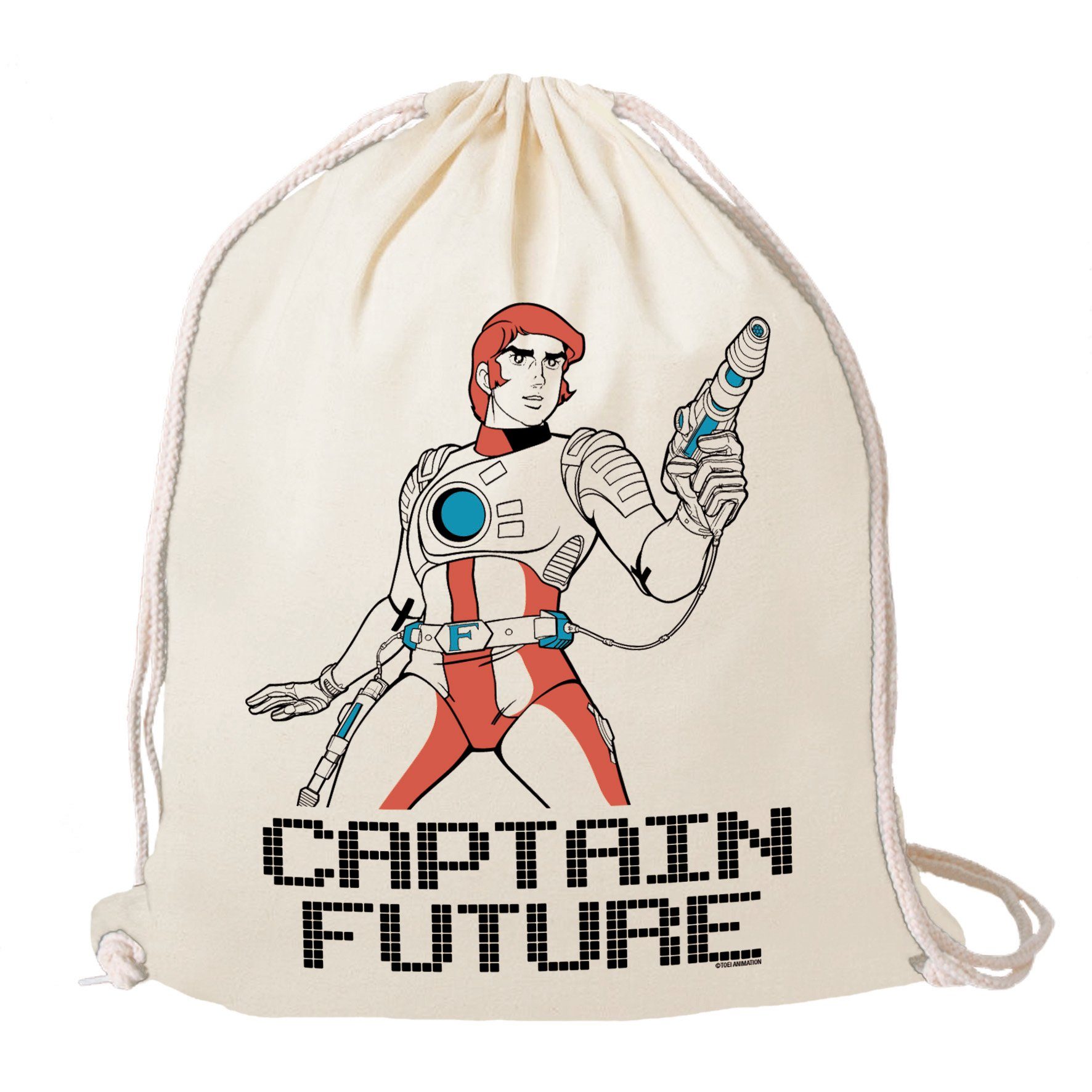 LOGOSHIRT Kulturbeutel Turnbeutel Captain Future, mit günstig online kaufen