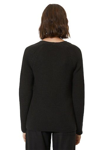 V-Ausschnitt-Pullover black Marc O'Polo