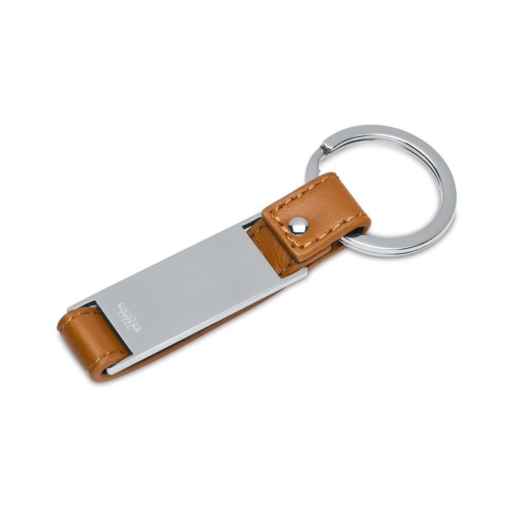 Schlüsselanhänger Schlüsselanhänger aus Leder Stahl AS0038