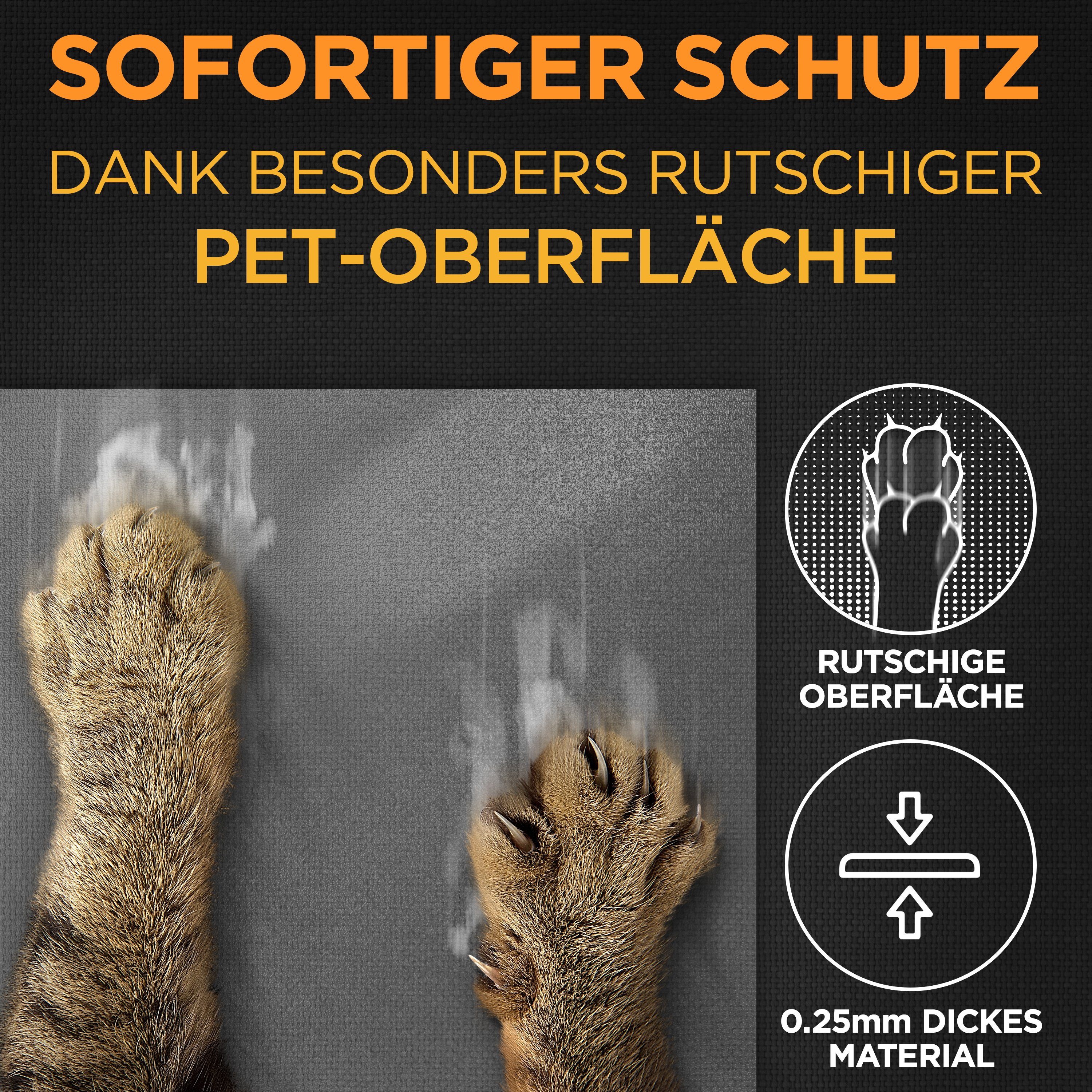 Tierhood Kratzmatte Kratzschutz für Möbel -Made in Germany- Katze kratzen abgewöhnen
