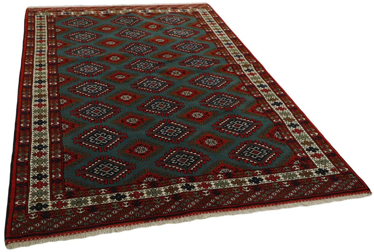 Orientteppich Handgeknüpfter rechteckig, Nain Trading, 6 / Turkaman Perserteppich, 157x255 Orientteppich mm Höhe: