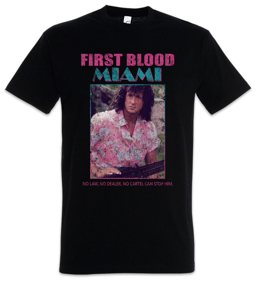 Urban Backwoods Print-Shirt First Blood Miami günstig online kaufen