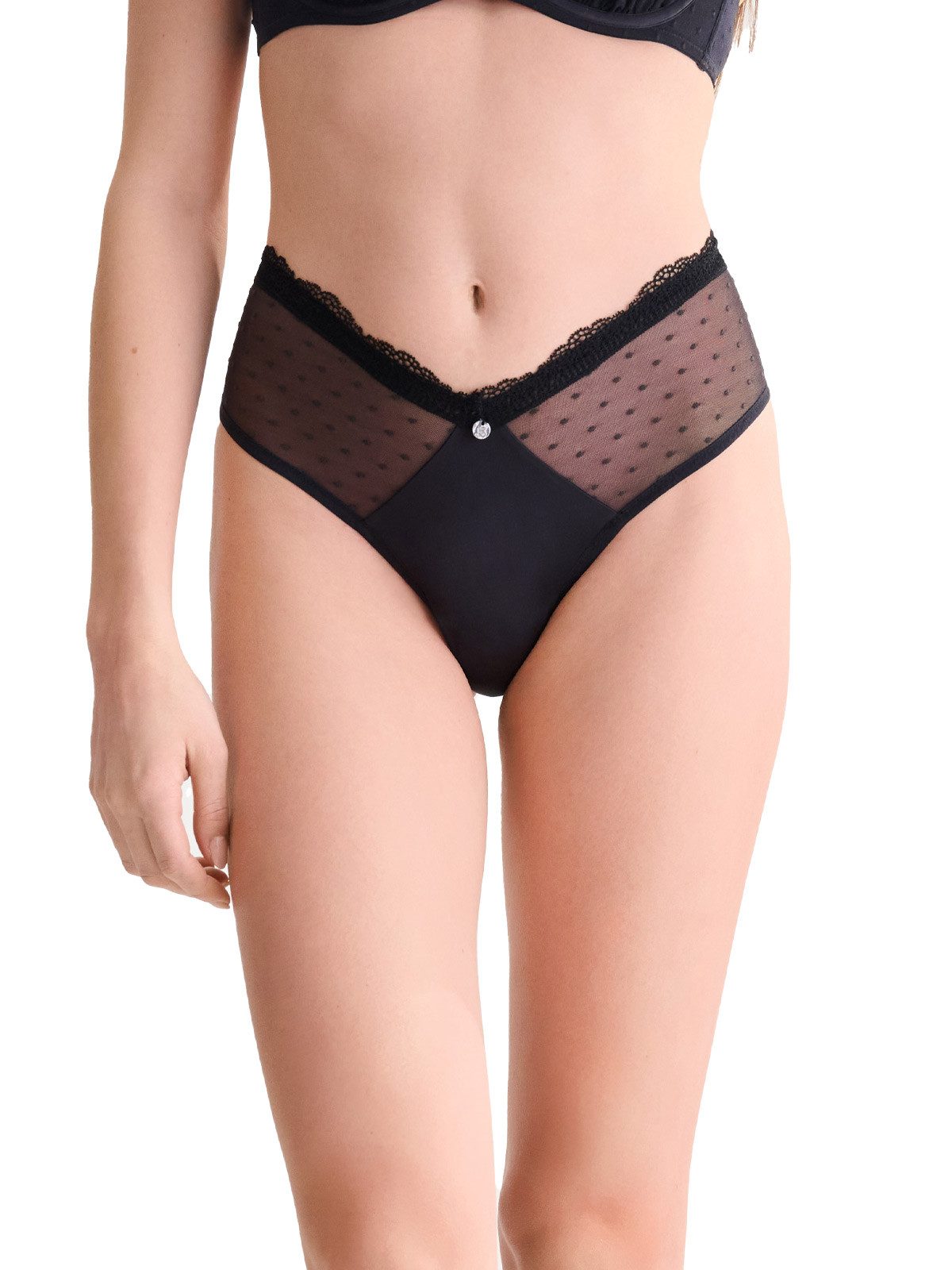 String Damen Brasilslip, High-Leg Ronia