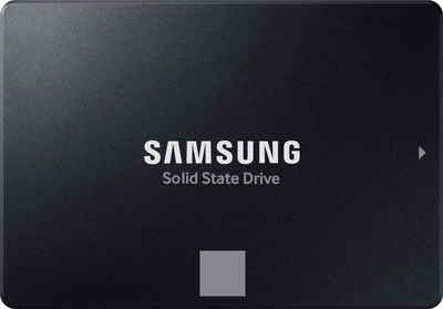 Samsung 870 EVO interne SSD (1 TB) 2,5" 560 MB/S Lesegeschwindigkeit, 530 MB/S Schreibgeschwindigkeit
