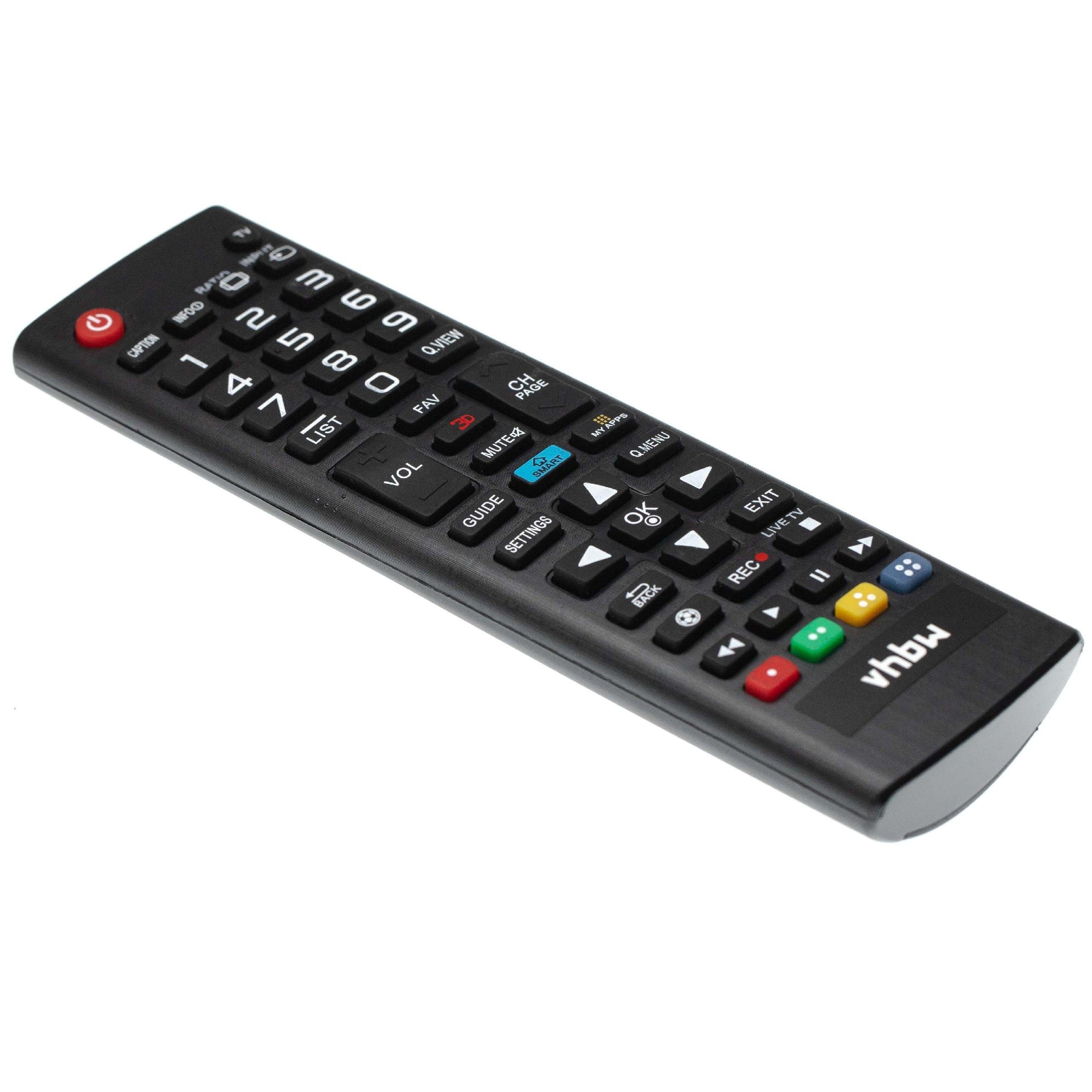 vhbw passend für LG 70UF7300, 65UF7300, 84LA9800, 65UF6790, 65UF6800, Fernbedienung