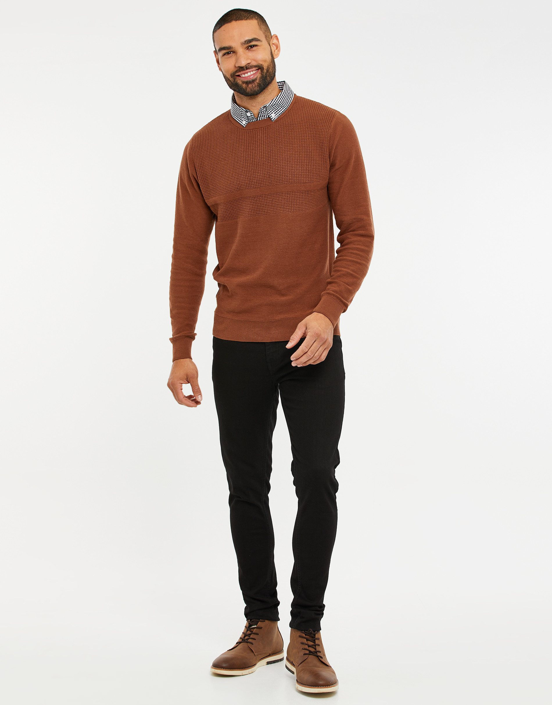 Threadbare Rundhalspullover THB Jumper Andy (1-tlg) im schlichten Design