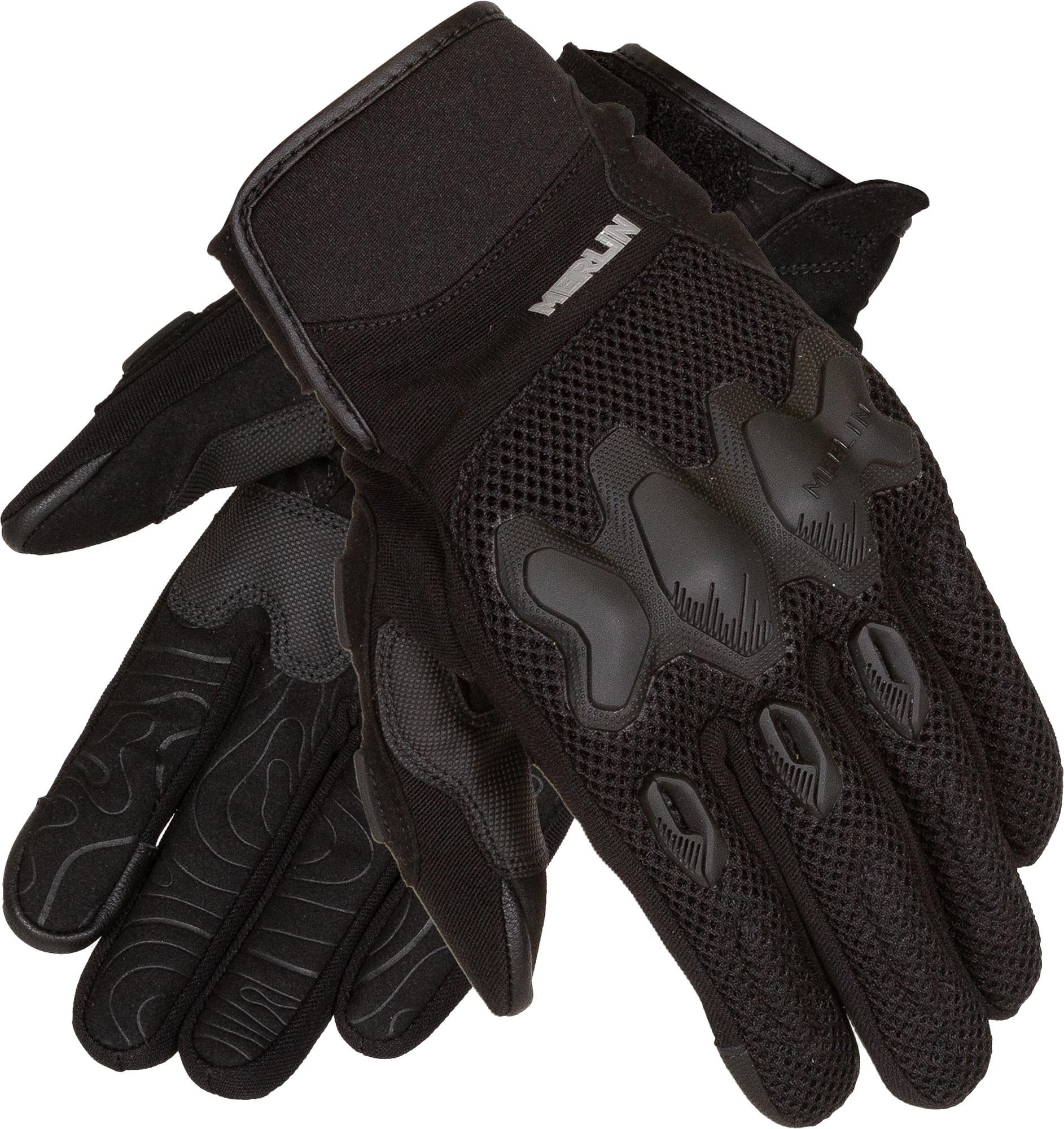 Merlin Motorradhandschuhe Airflow Trail Motorradhandschuhe perforiert,kurze Stulpe