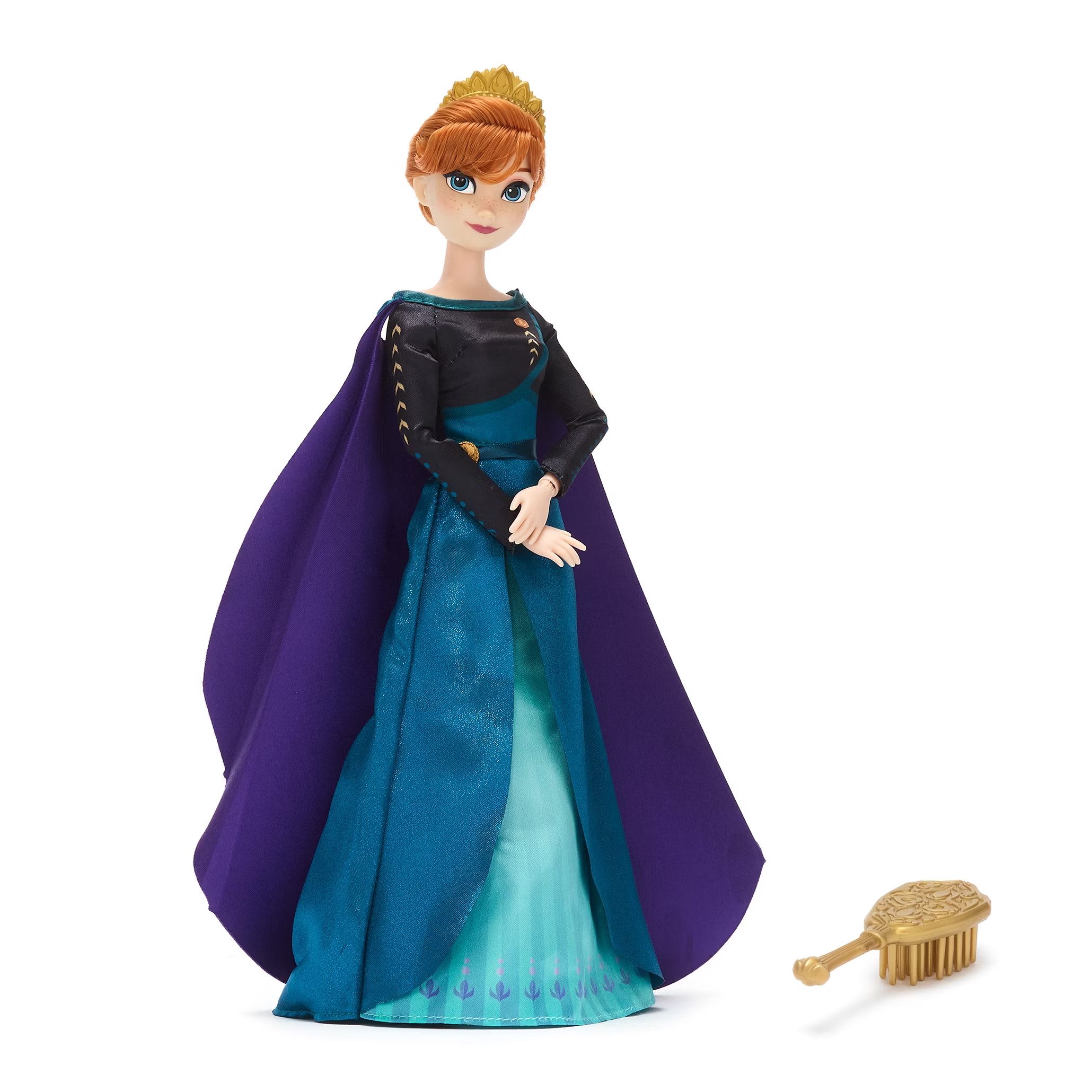 Disney Anziehpuppe Anna Puppe 30cm Disneyland Kollektion Die Eiskönigin mit Zubehör