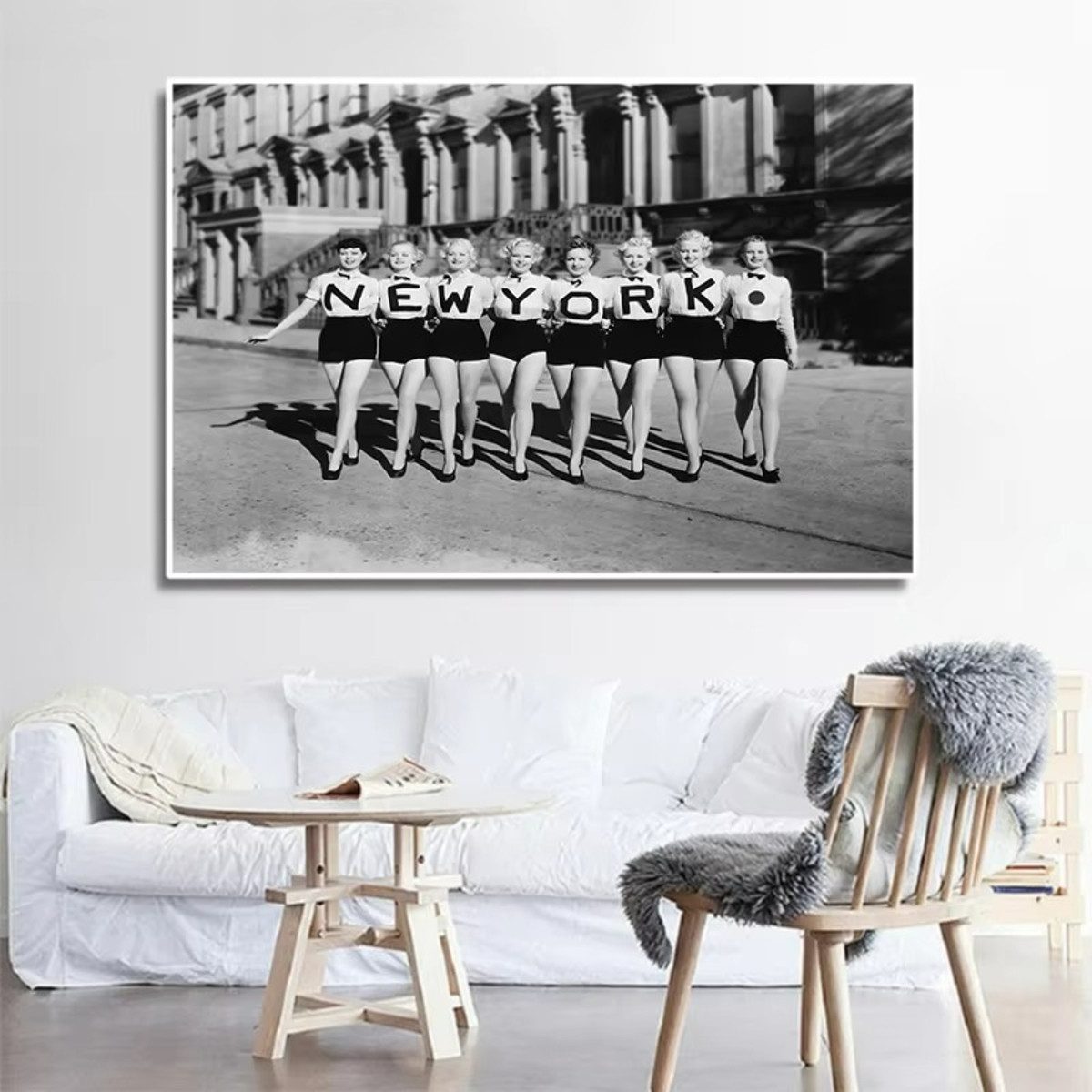 TPFLiving Kunstdruck (OHNE RAHMEN) Poster - Leinwand - Wandbild, Mittagesse günstig online kaufen