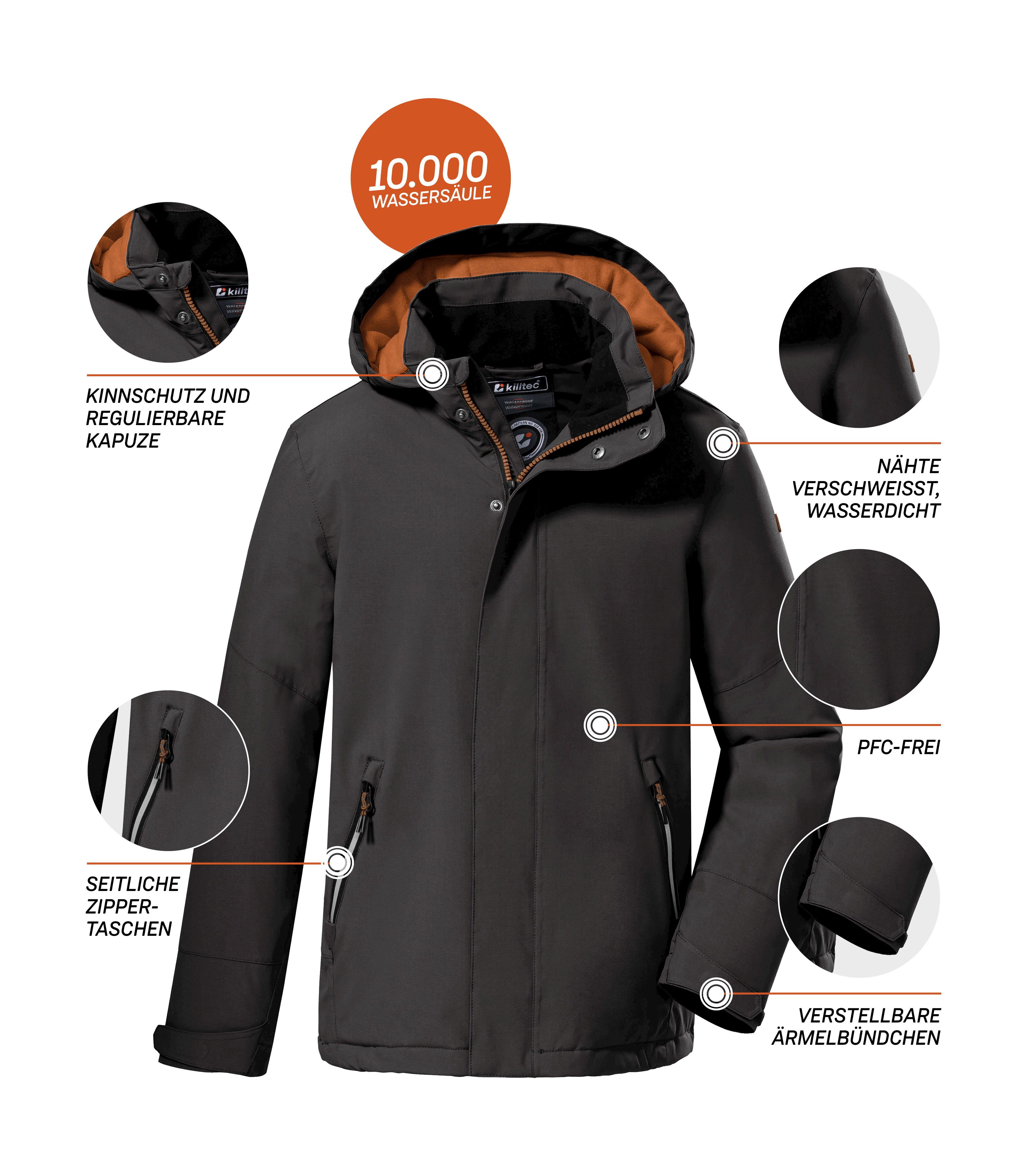 schwarz 206 JCKT Killtec KOW Outdoorjacke BYS