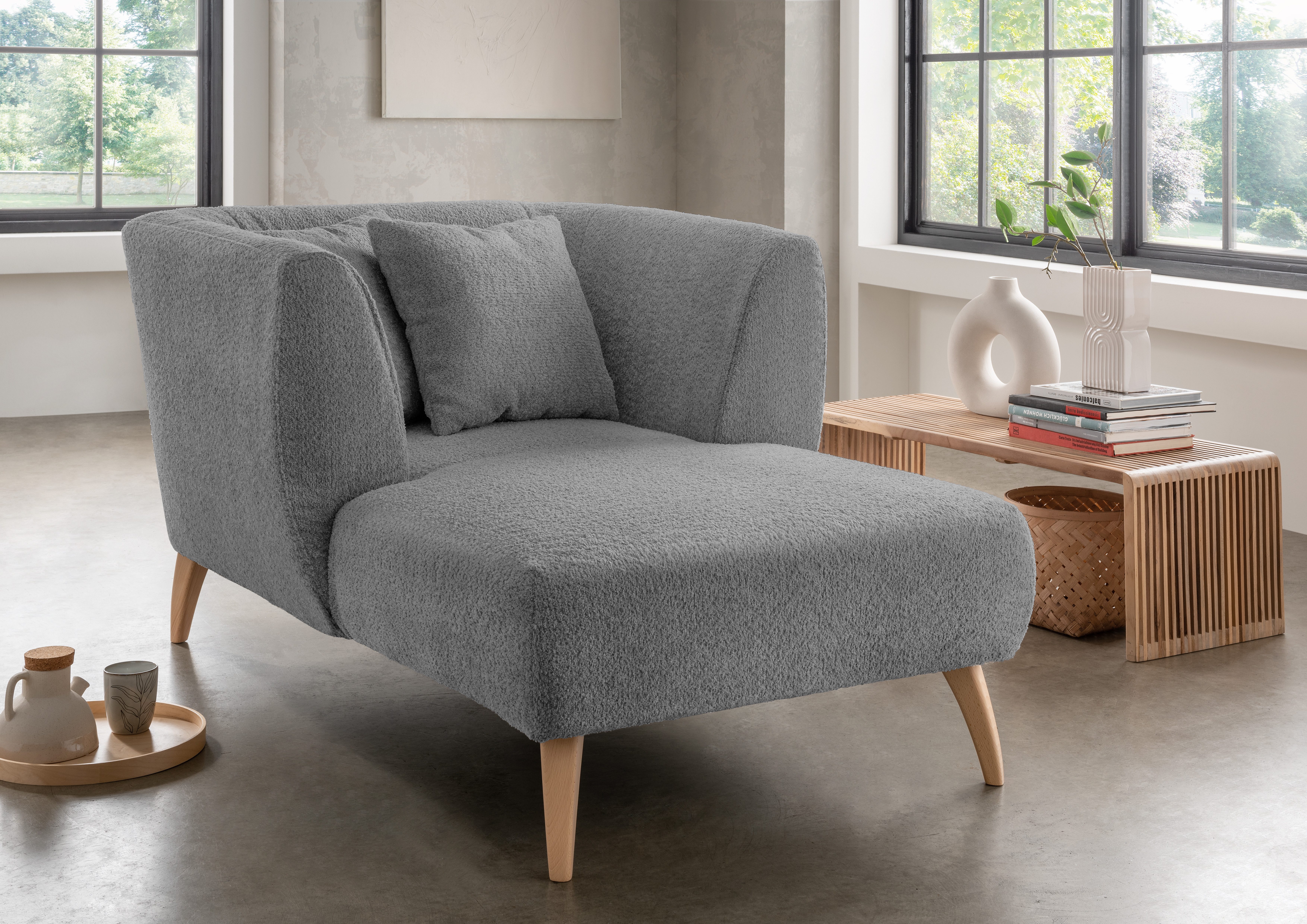 Home affaire Relaxsessel Lazio modern und bequem, schmale Armlehnen, tolle Detailverarbeitung
