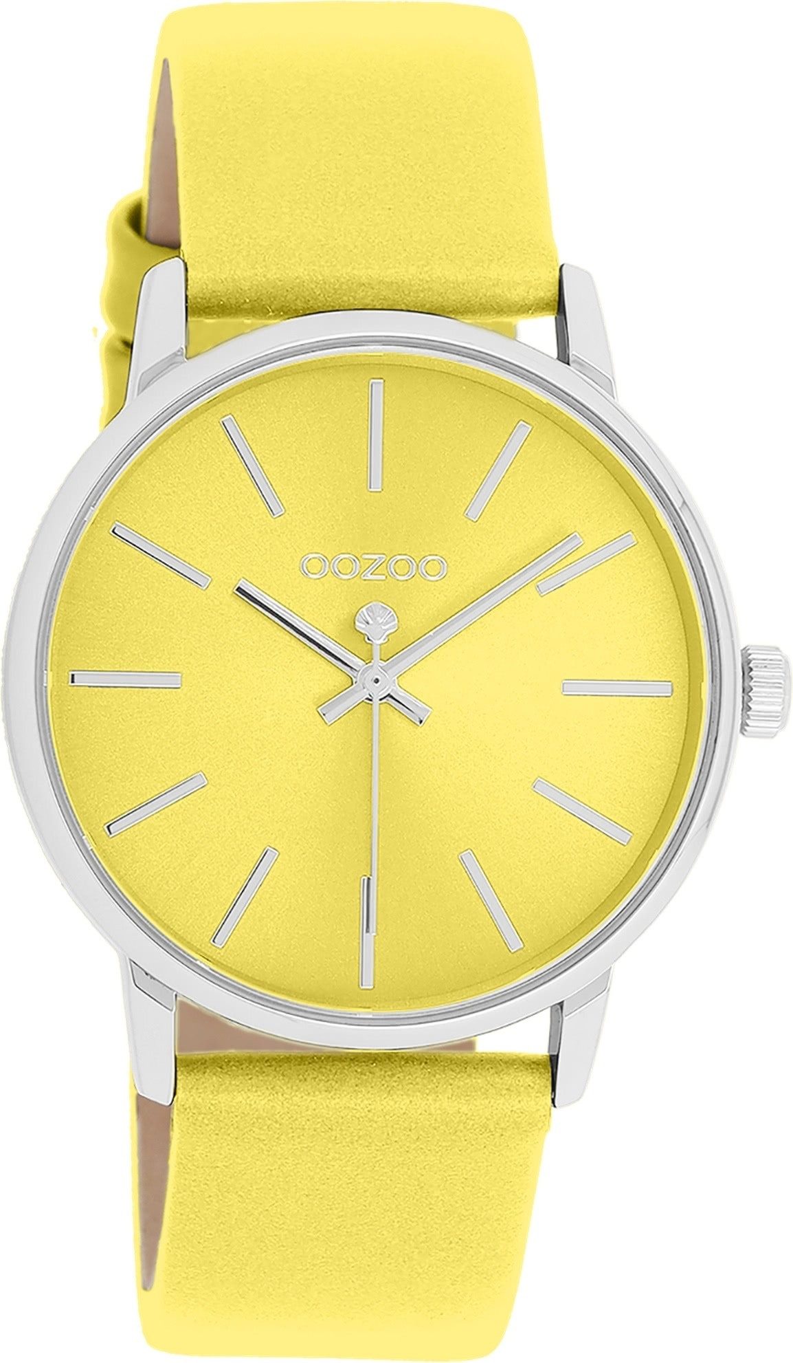 OOZOO Quarzuhr Oozoo Damen Armbanduhr gelb günstig online kaufen