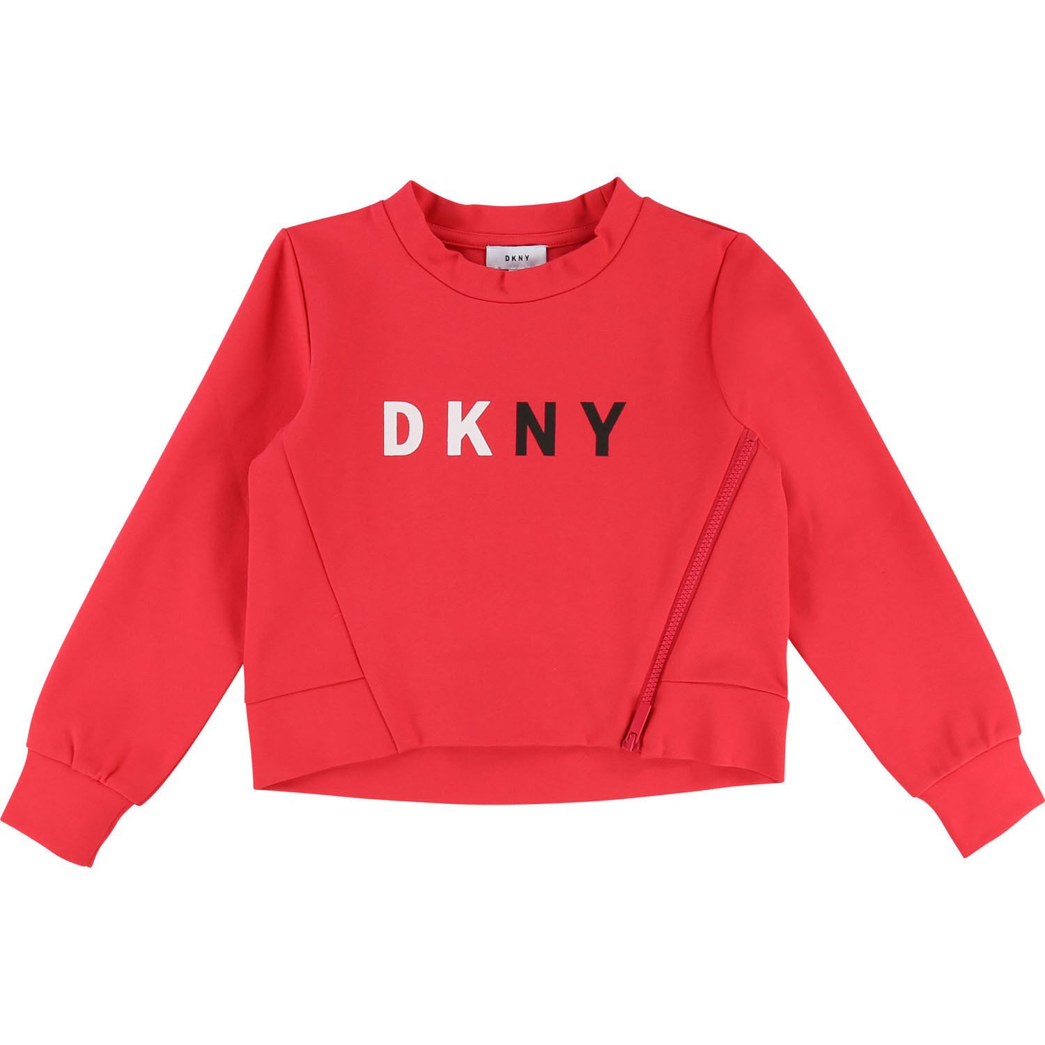 DKNY Longsweatshirt DKNY Kids Milano Sweatshirt rot Logo