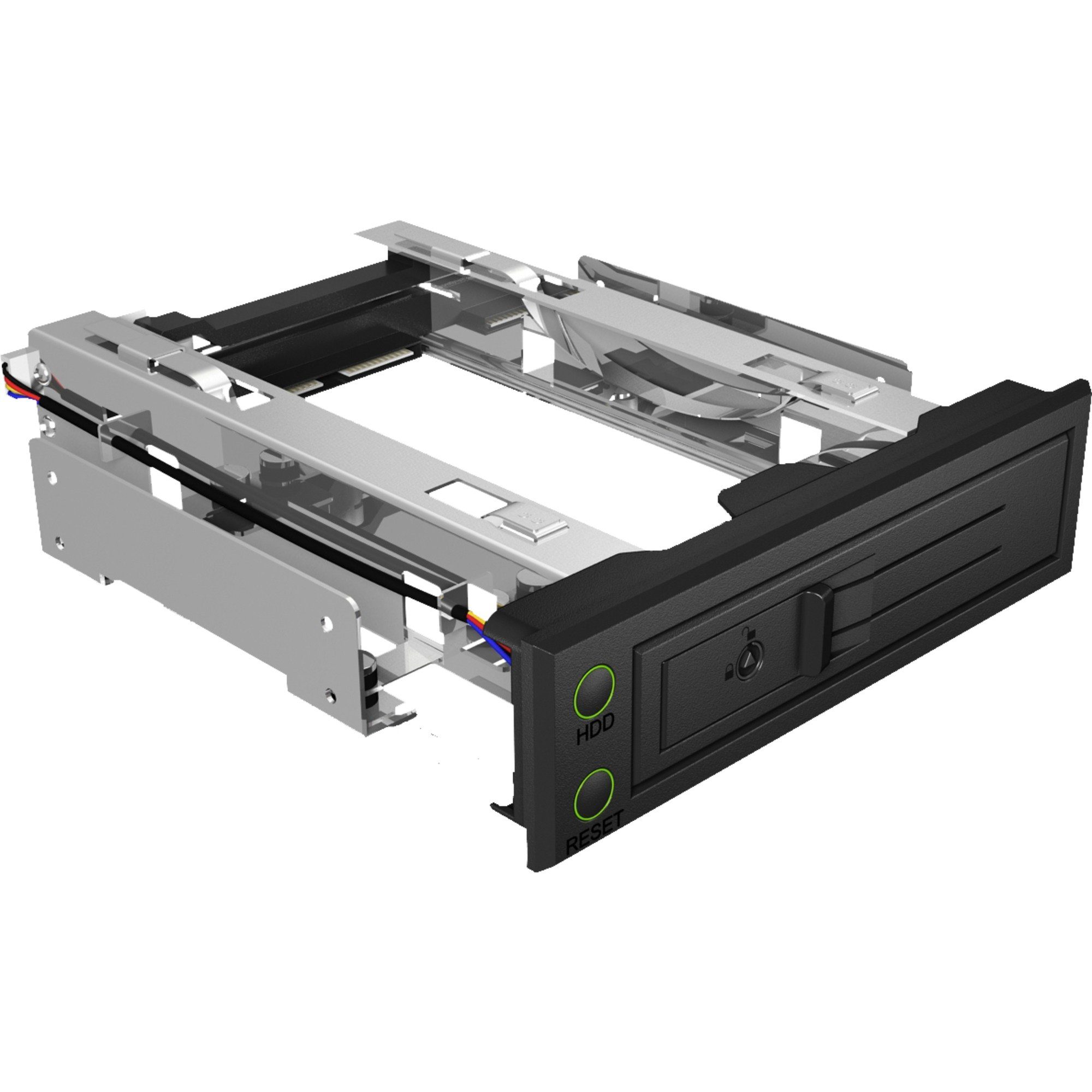 ICY BOX Festplatten-Gehäuse ICY BOX IB-166SSK-B, Wechselrahmen, (Trägerloser