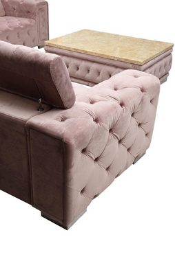 JVmoebel Wohnzimmer-Set, Couch Set Polster Design Chesterfield Sofagarnitur 32 Sitzer Samt