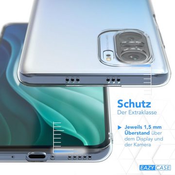 EAZY CASE Handyhülle Slimcover Clear für Xiaomi Mi 11i 6,67 Zoll, durchsichtige Hülle Ultra Dünn Silikon Backcover TPU Telefonhülle Klar