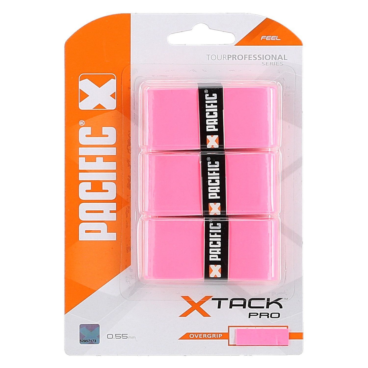 Pacific Griffband Overgrip xTack Pro 0.55mm pink 3er