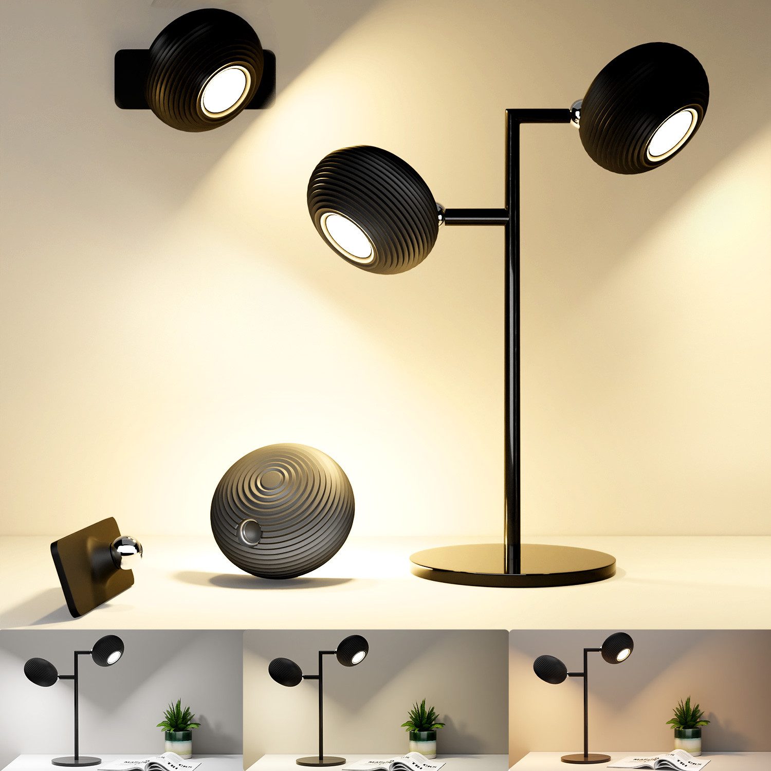 MULISOFT LED Tischleuchte 2 IN 1 günstig online kaufen