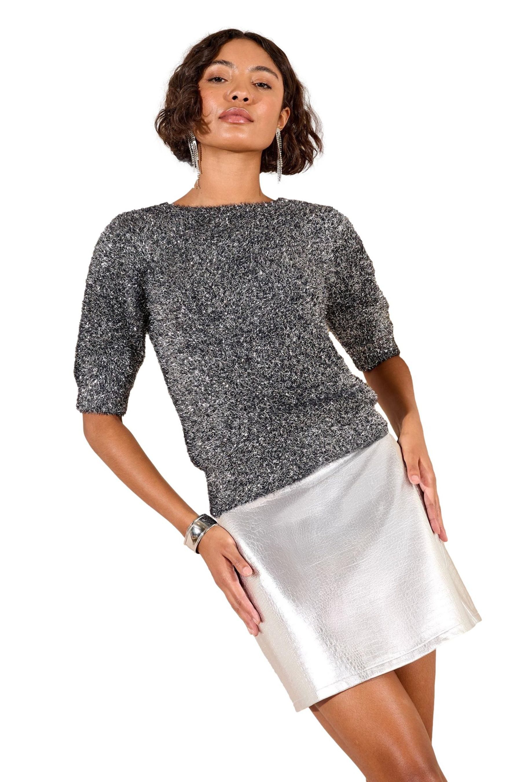 Strickpullover Friends Like These T-Shirt mit Satinschleife