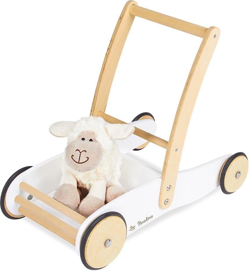 Pinolino® Lauflernwagen Uli, weiß, aus Holz