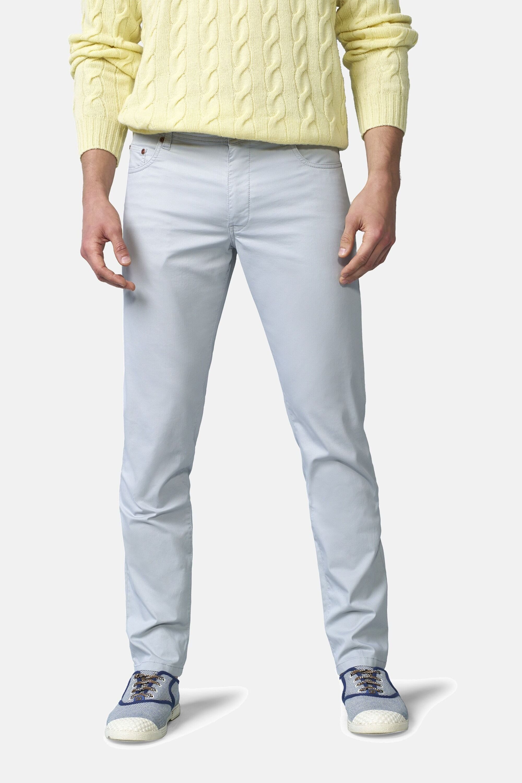 MEYER 5-Pocket-Jeans M5 Five 1-6075 aus reiner Bio-Baumwolle