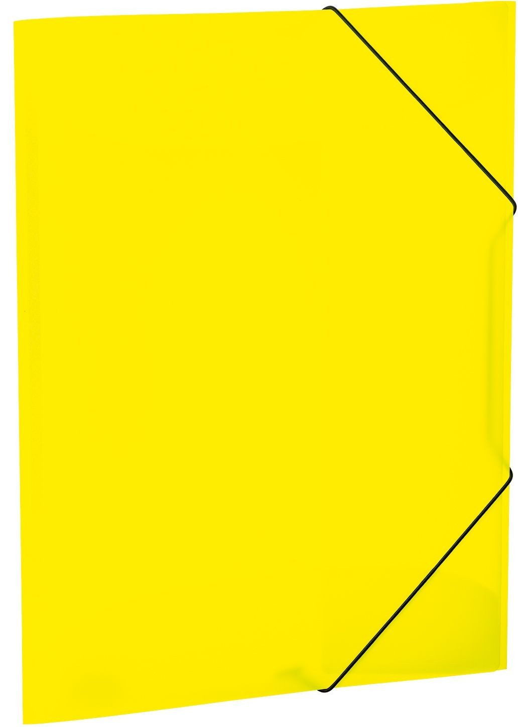 Fächermappe Sammelmappe A3 PP Neon gelb