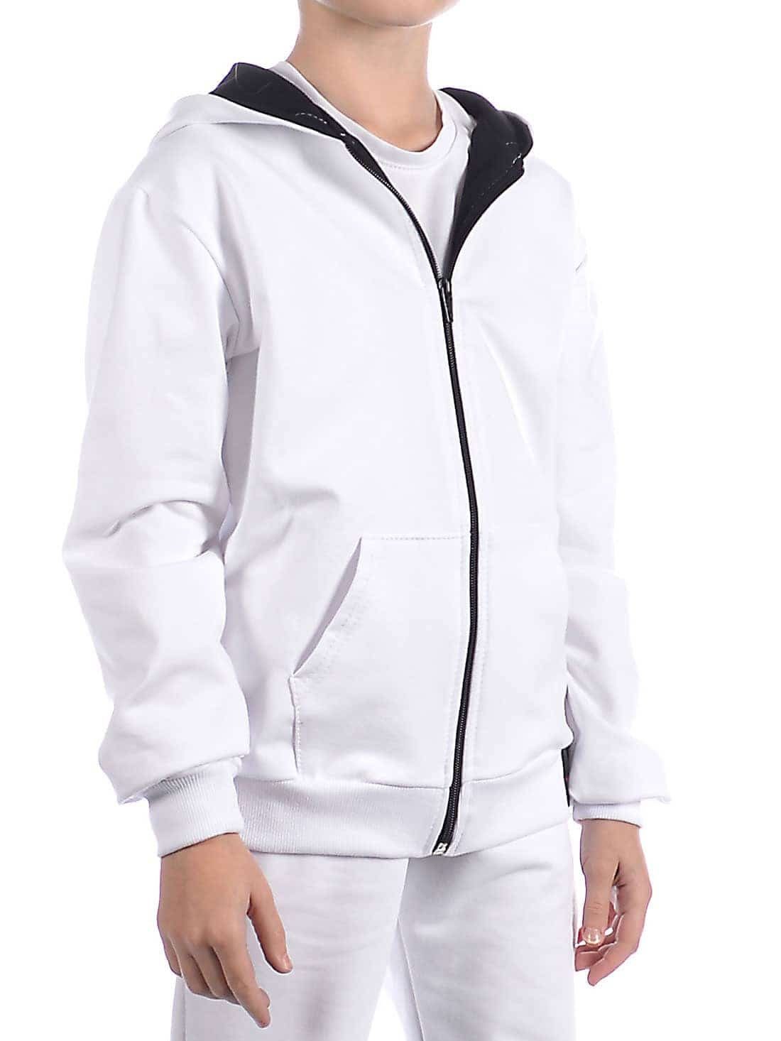 KMISSO Kapuzensweatjacke Mädchen Kapuzen Sweatjacke Hoodie (1-tlg) Hoodie