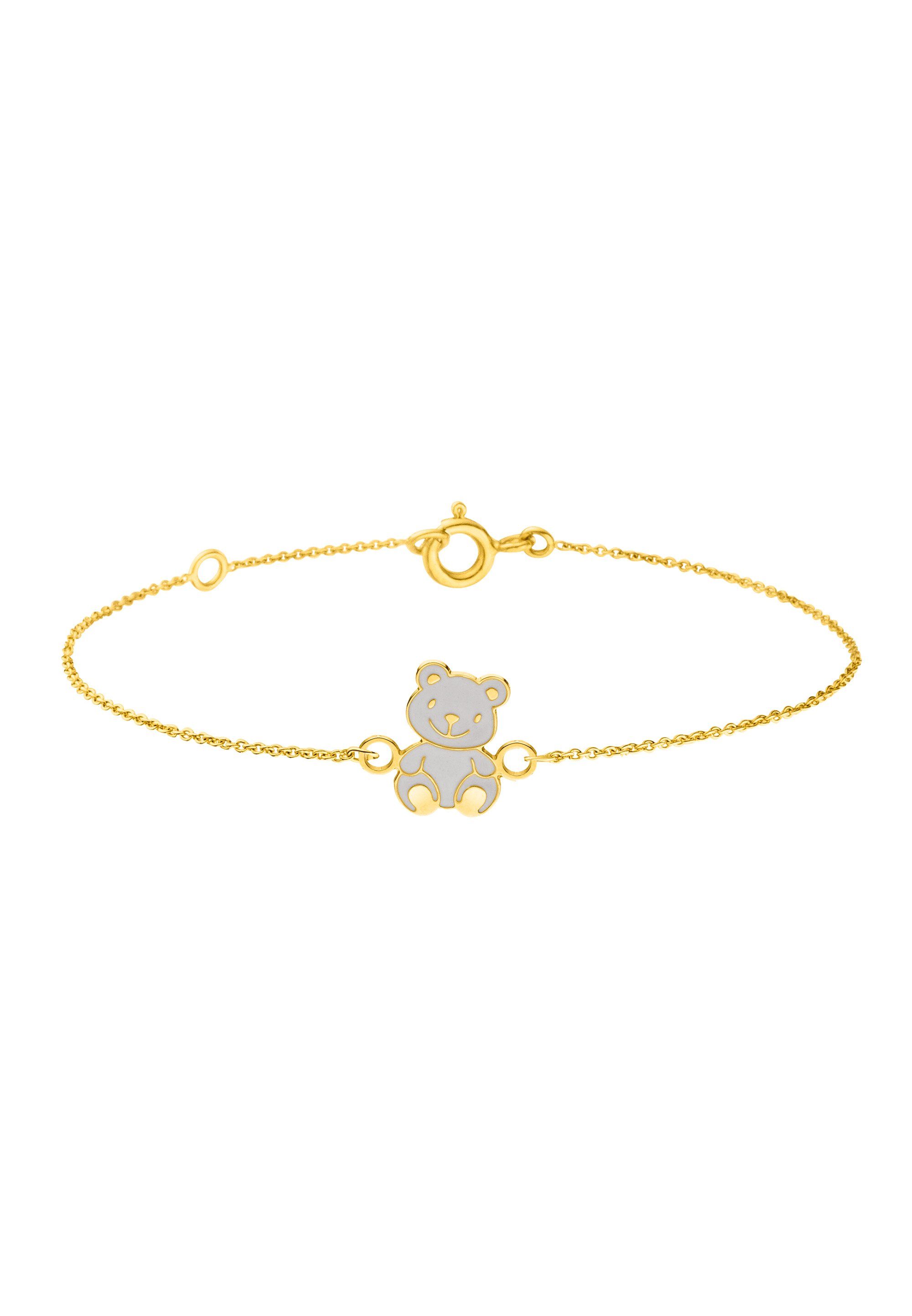 NANA KAY Armband Nana Kay Gold for Kids, mit niedlichem Bärchen-Element