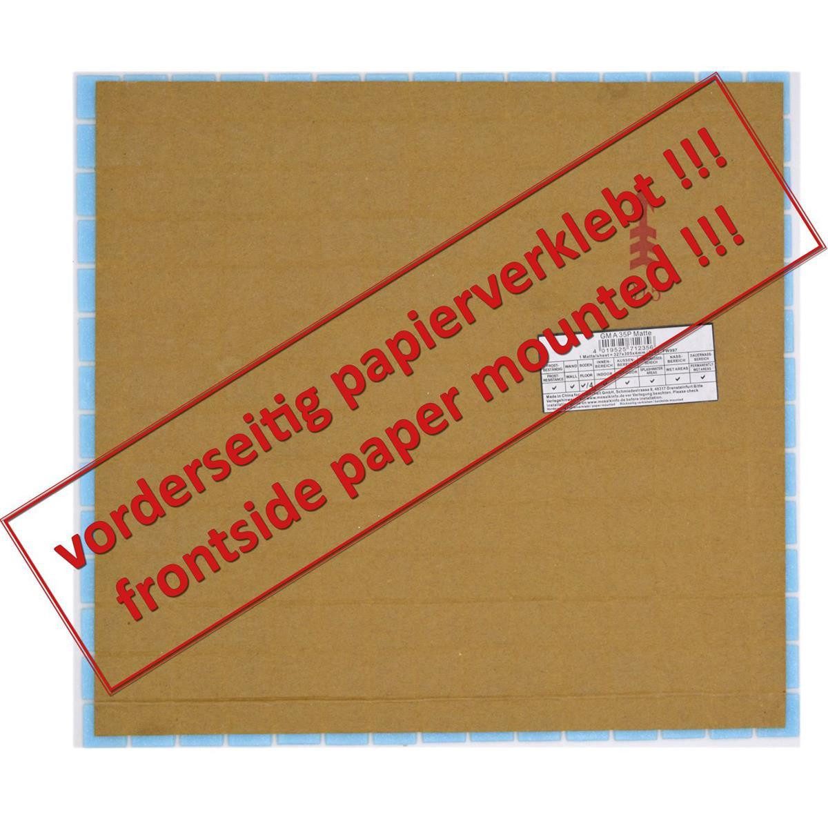 Mosafil Mosaikfliesen Glas Schwimmbad Pool Mosaik Agata, Glas 32.700x30.500, himmelblau, Riemchen - Vorderseitig mit Papier geklebt - Frostsicher