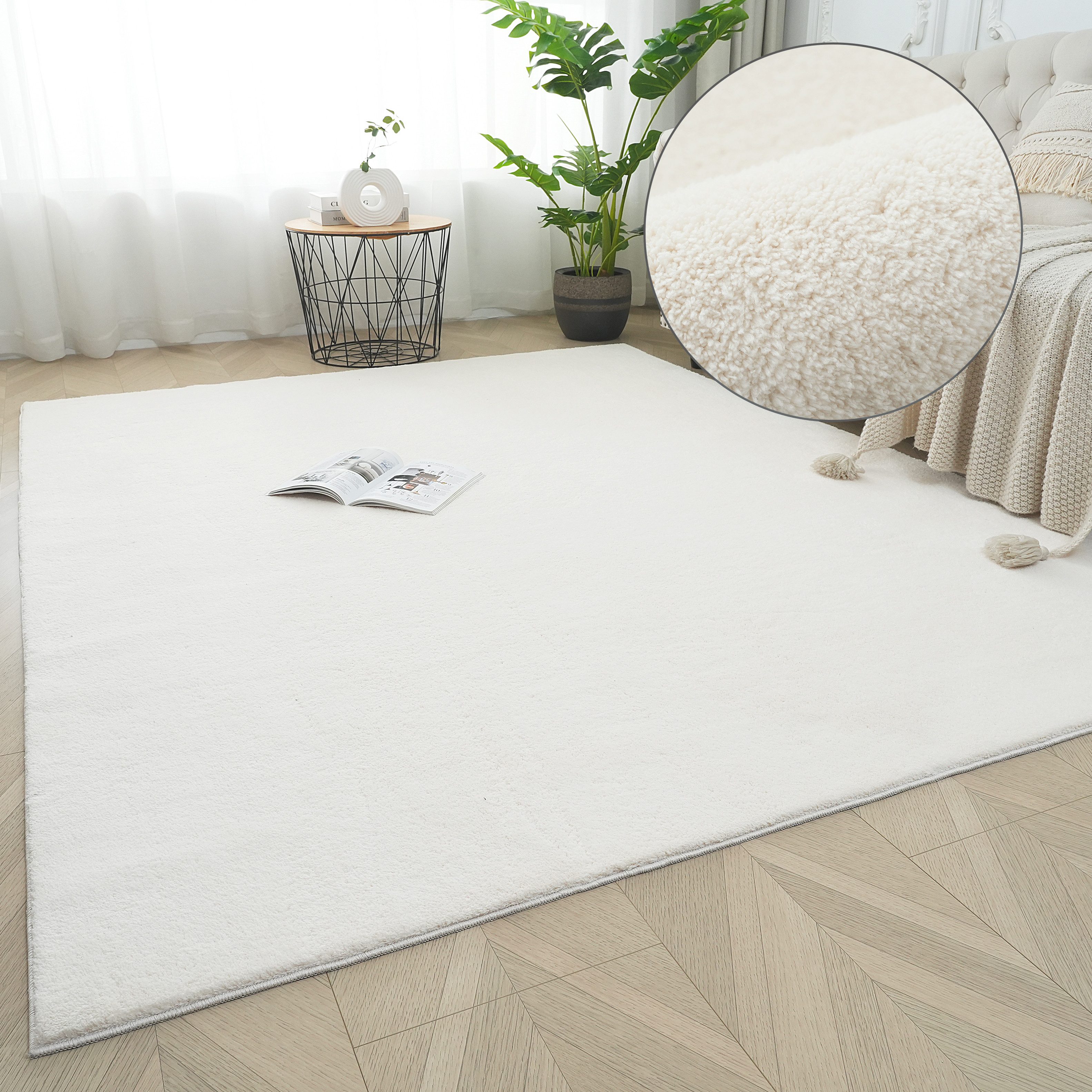 my home Teppich Cali 2, kuschelig günstig online kaufen