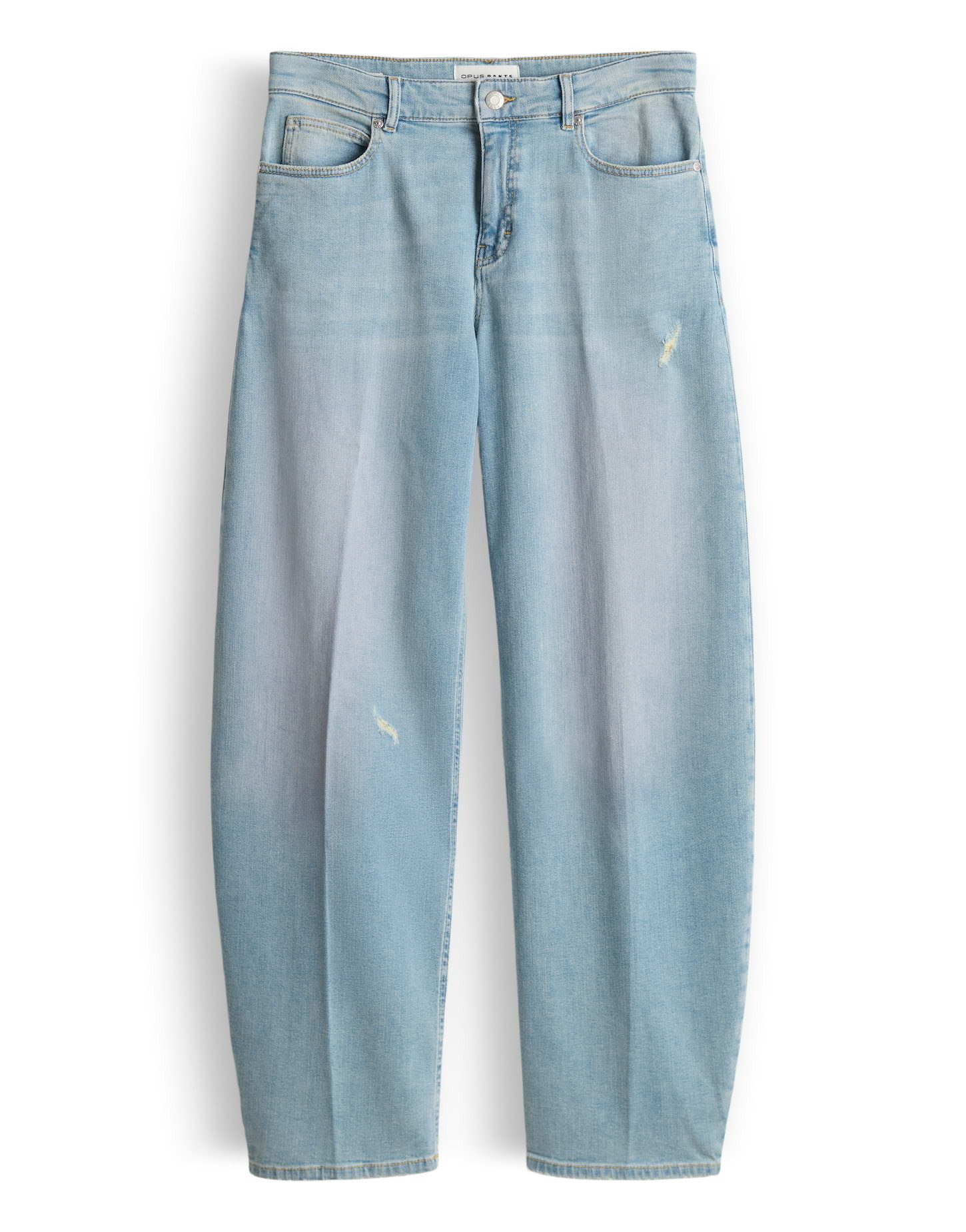 OPUS PANTS Relax-fit-Jeans Mari clear aus Candiani Denim mit Stretchkomfort Praktische Taschen runden den entspannten Look ab – Bild 2 von 5