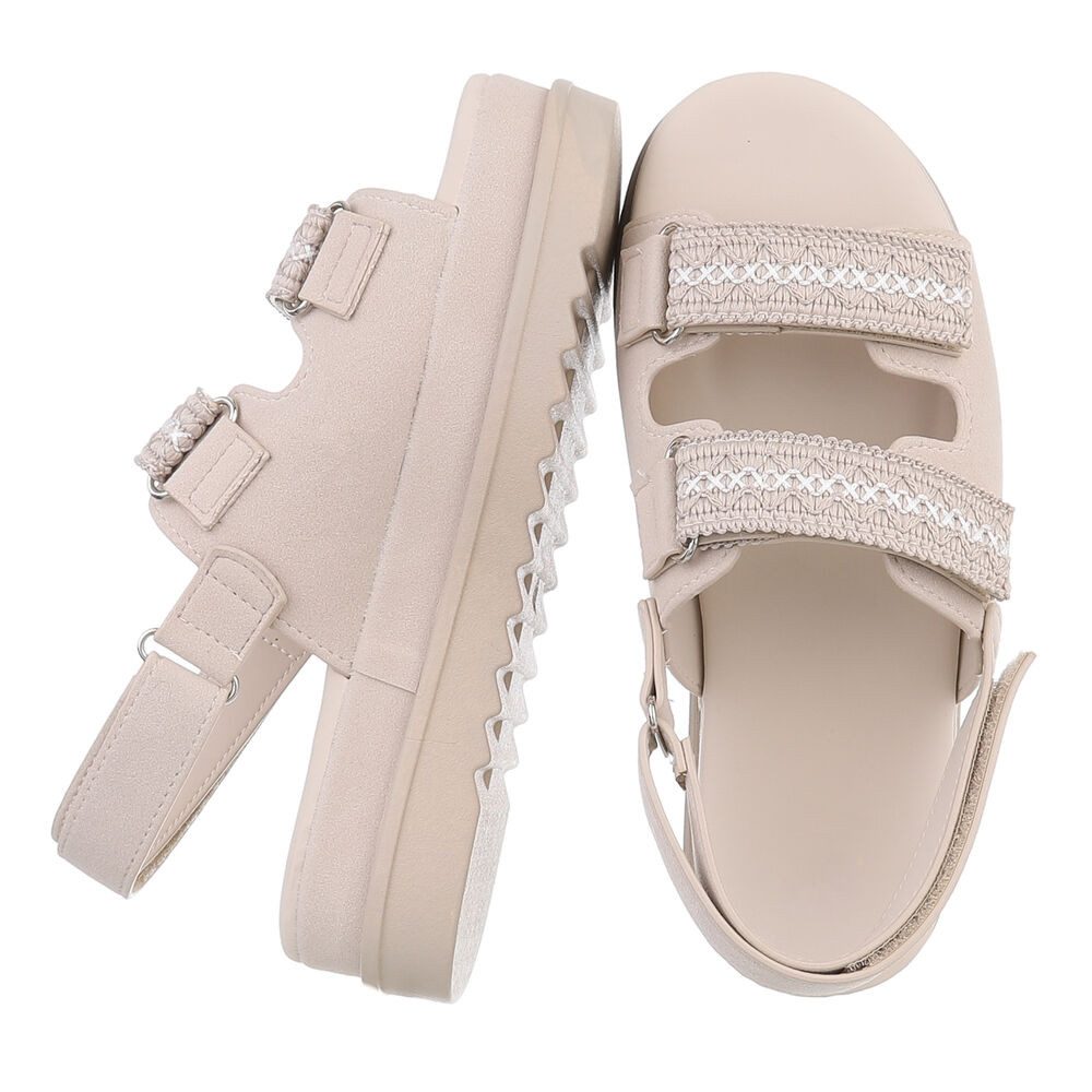 Ital-Design Bequeme Damen-Sandalen mit verstellbaren Riemen, günstig online kaufen