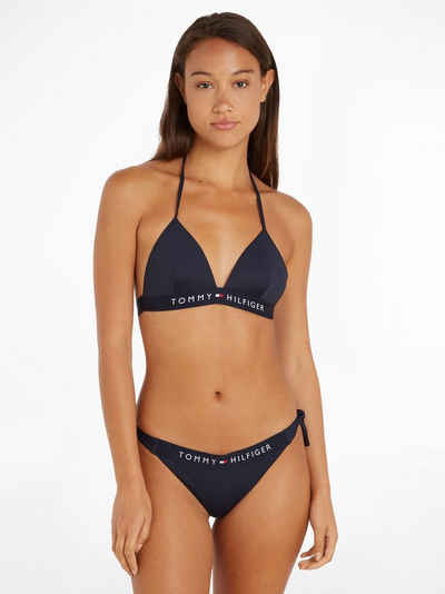 Tommy Hilfiger Swimwear Triangel-Bikini-Top TH TRIANGLE FIXED FOAM, mit Tommy Hilfiger-Branding