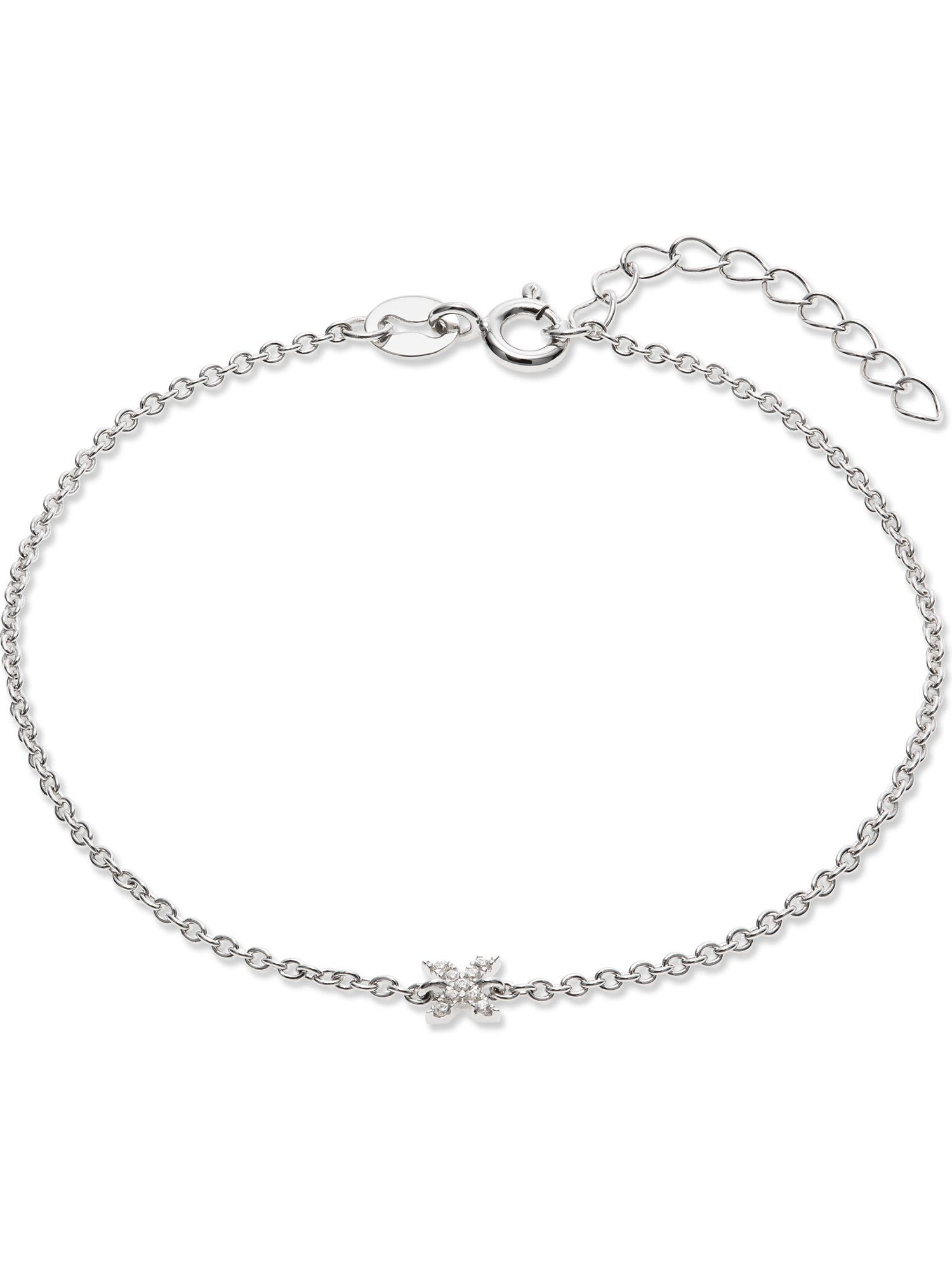 FAVS Silberarmband FAVS Damen-Armband 925er Silber Zirkonia X, Klassisch