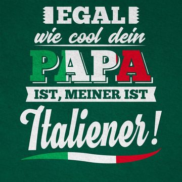 Shirtracer T-Shirt Egal wie Cool dein Papa meiner ist Italiener Statement Sprüche Kinder