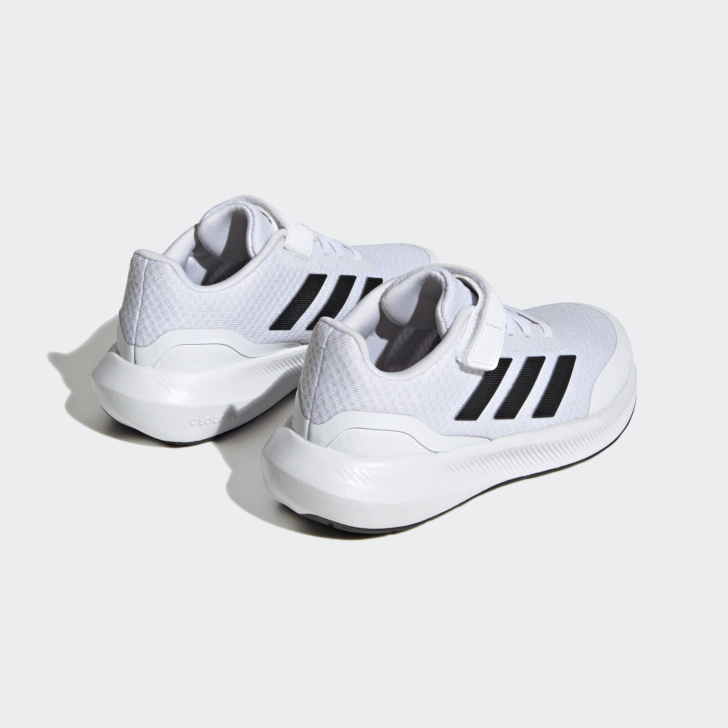 RUNFALCON TOP Sneaker ELASTIC Sportswear 3.0 STRAP adidas LACE ftwwht