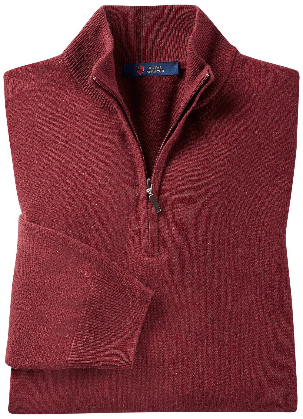 Royal Spencer Kaschmirpullover federleicht und temperaturregulierend bordeaux