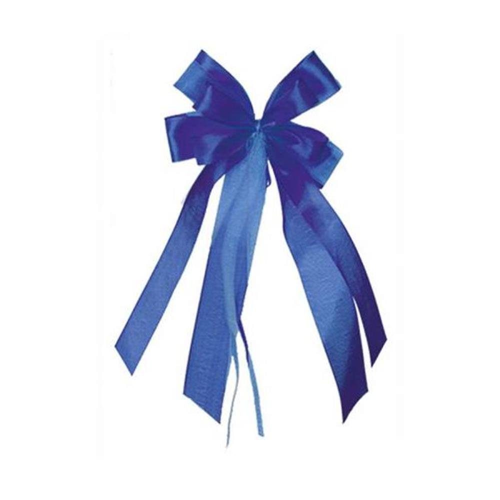 Nestler Schultüte Schleife, Blau, 17 x 31 cm, für Zuckertüte oder Geschenke