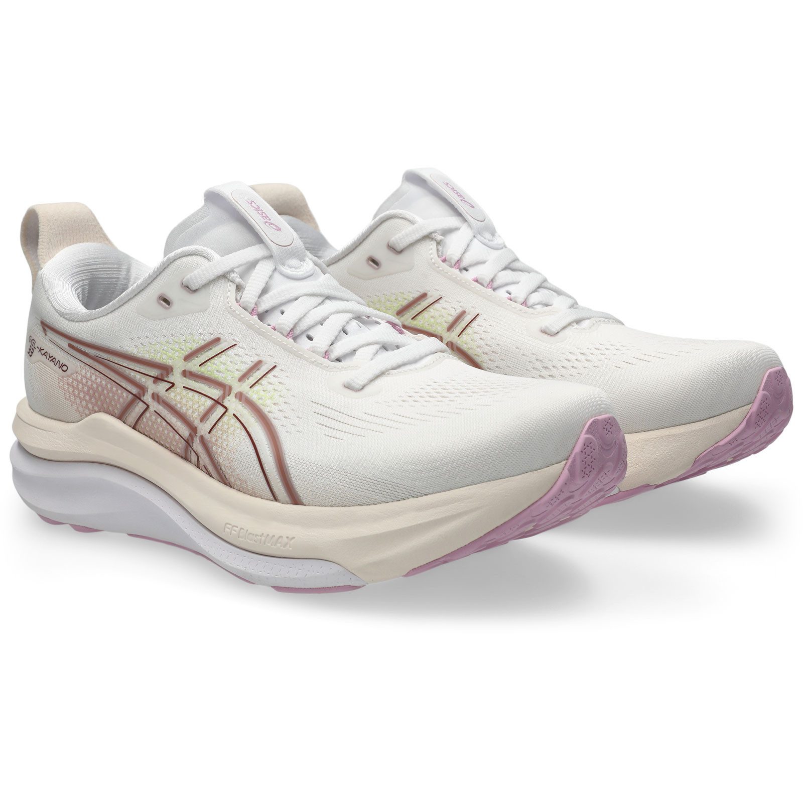 Asics Gel-KAYANO 33 Lady 1012B939-100 Laufschuh Spitzenmodell in Sachen Halt und Komfort.