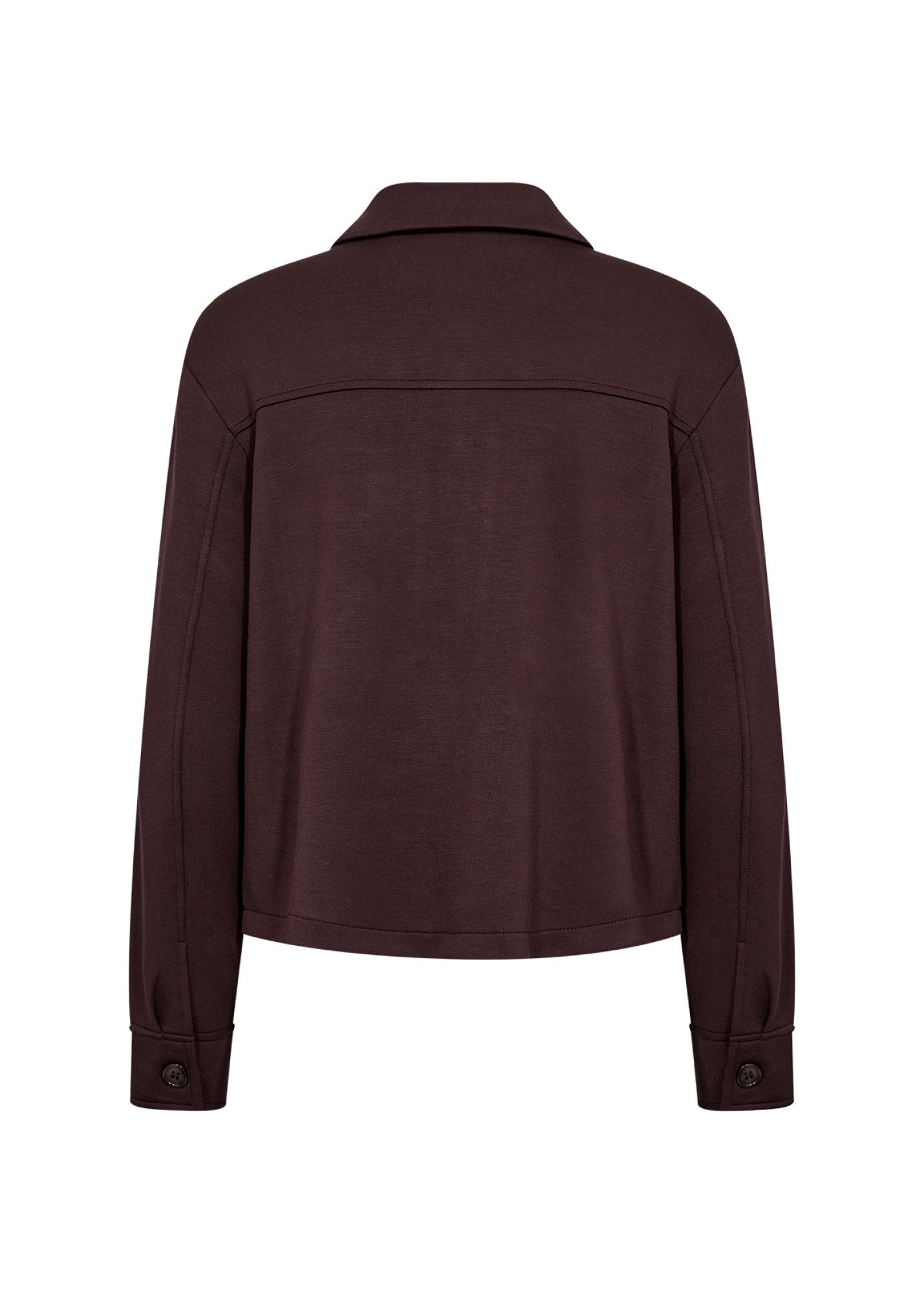 soyaconcept Sweatjacke Modische Sweatjacke mit Kragen und Taschen für Damen – Bild 2 von 5
