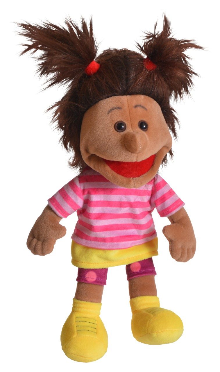 Living Puppets Handpuppe Living Puppets® Handpuppe Anita W895 35 cm kleine Anita (Packung), Sehr gut geeignet um Geschichten zu erzählen