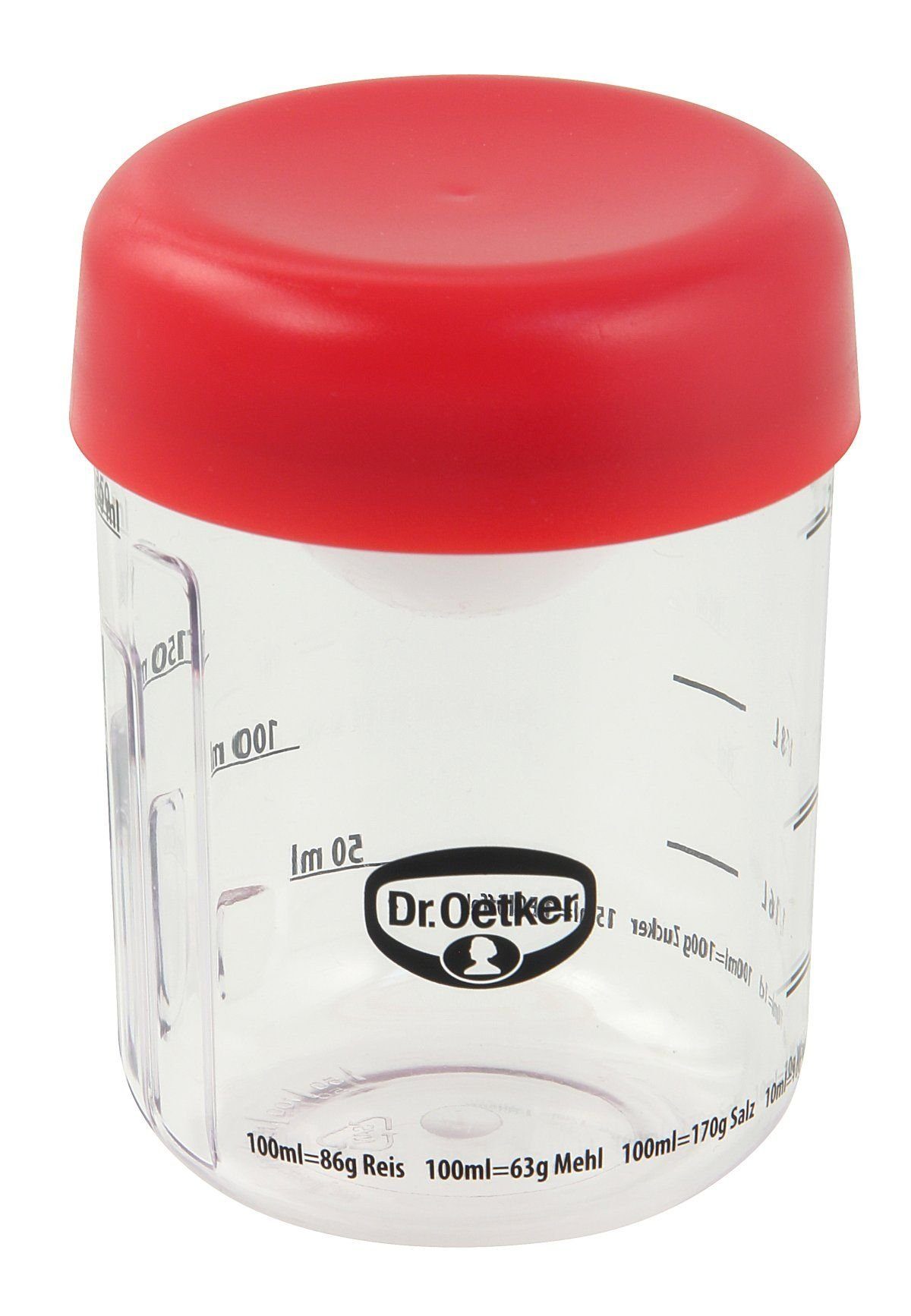Dr. Oetker Küchenhelfer Eiertrenner Dr. Oetker - Mix- und Messbecher mit Eitrenner 250ml 3-tlg. Ø 8cm – Bild 2 von 4