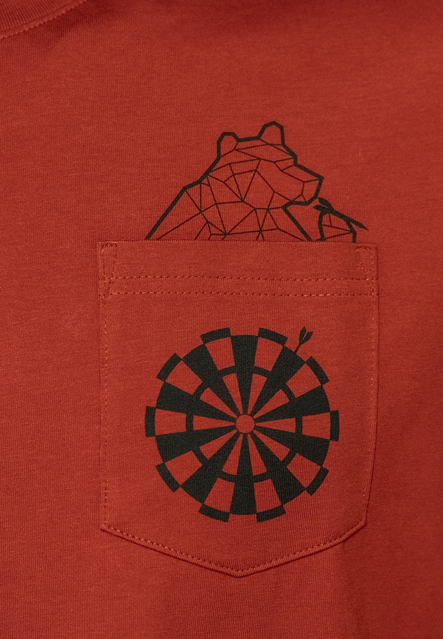 FORSBERG T-Shirt Pilson T-Shirt mit Brusttasche