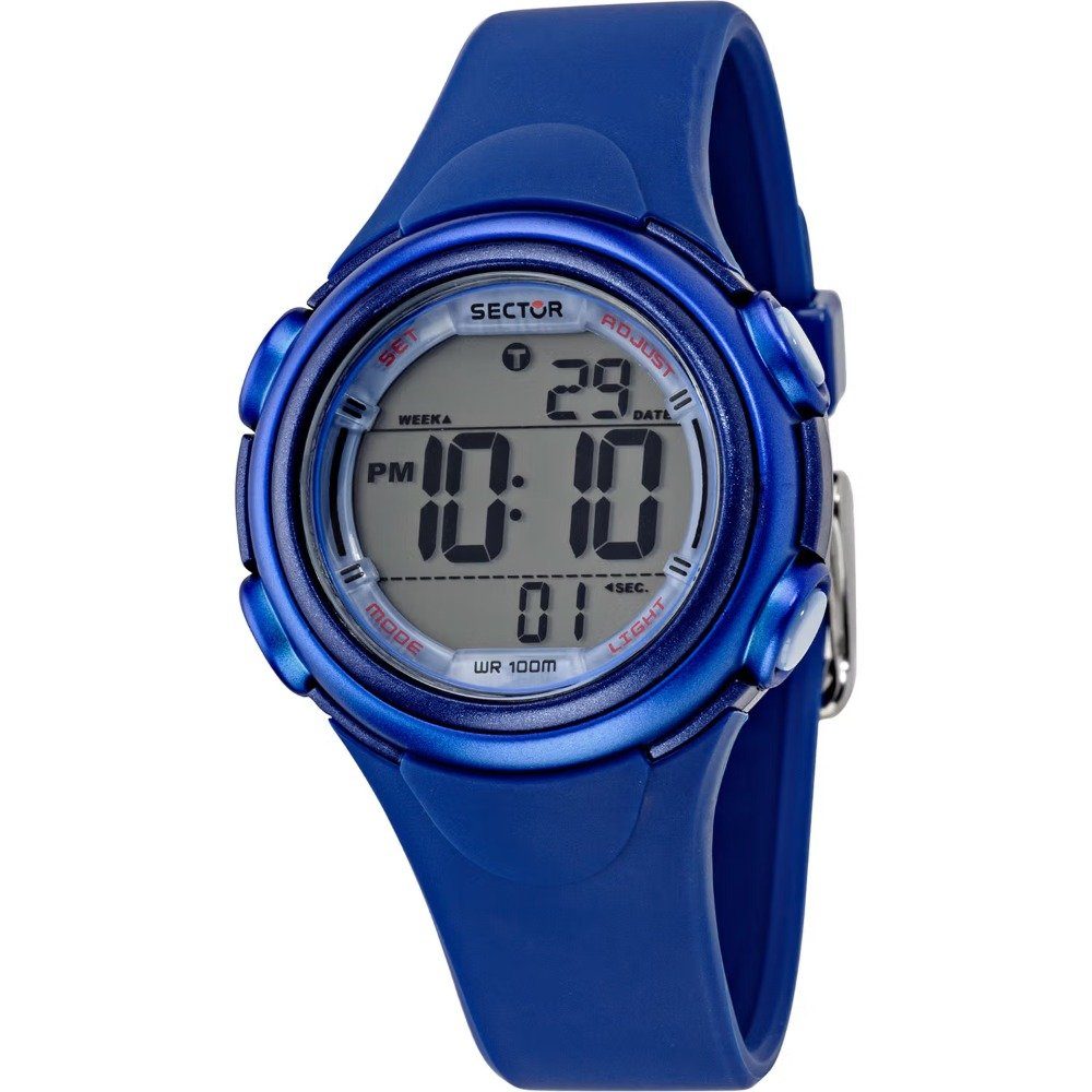 Quarzuhr Sector R3251591504 EX-06 Damenuhr Digitaluhr 36mm 10ATM Sector R3251591504 EX-06 Damenuhr Digitaluhr 36mm 10ATM