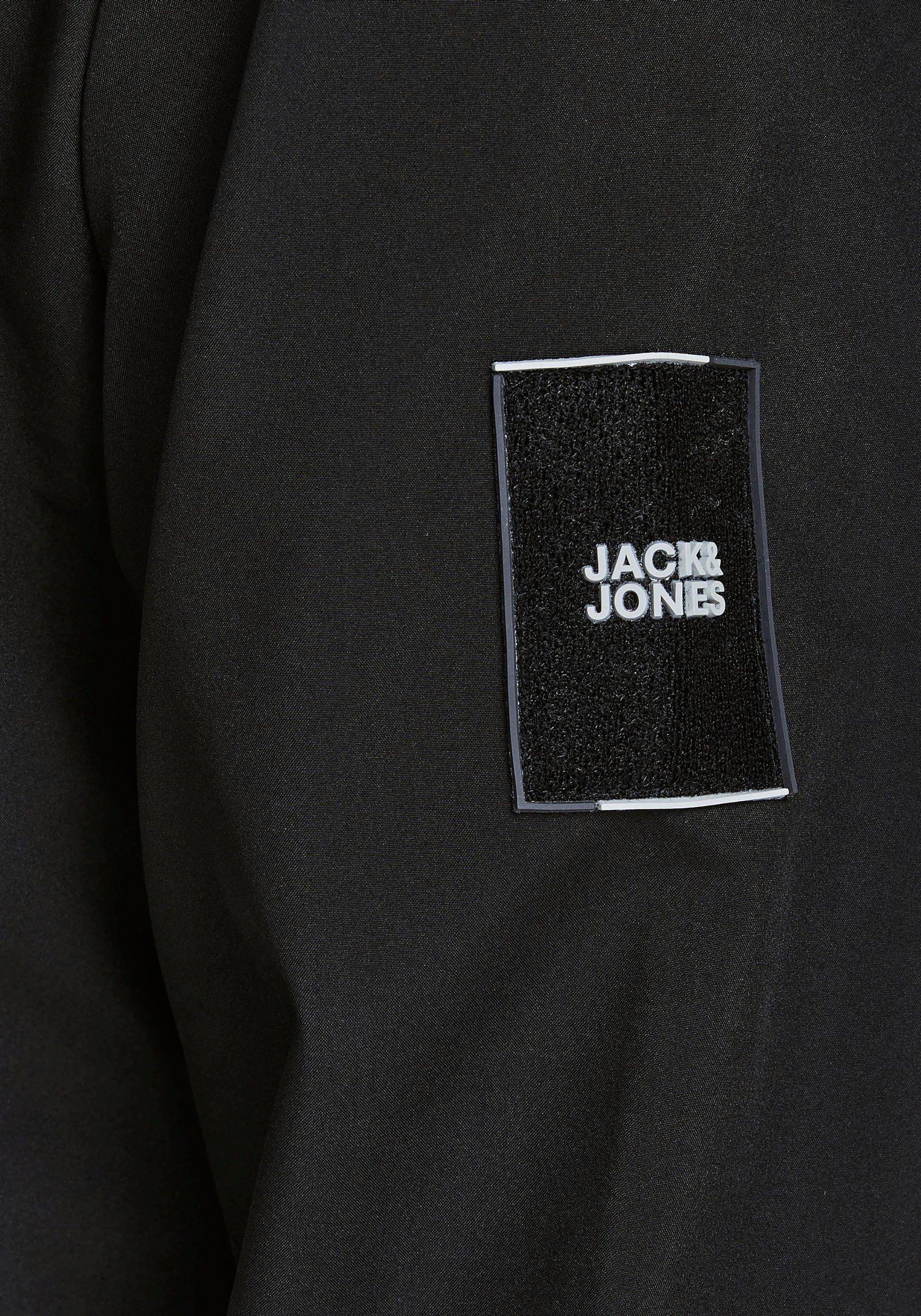 Jack & Jones HOOD CLASSIC Windbreaker JACKET schwarz