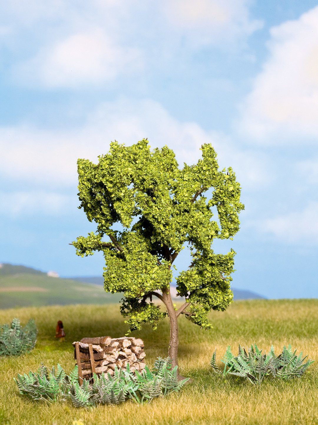 Dekobaum NOCH Birnbaum, realistisch handkoloriert, 11,5 cm