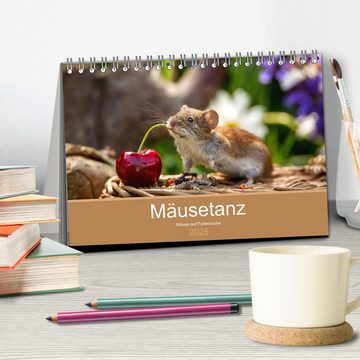 CALVENDO Wandkalender Mäusetanz (Tischkalender 2025 DIN A5 quer), CALVENDO Monatskalender