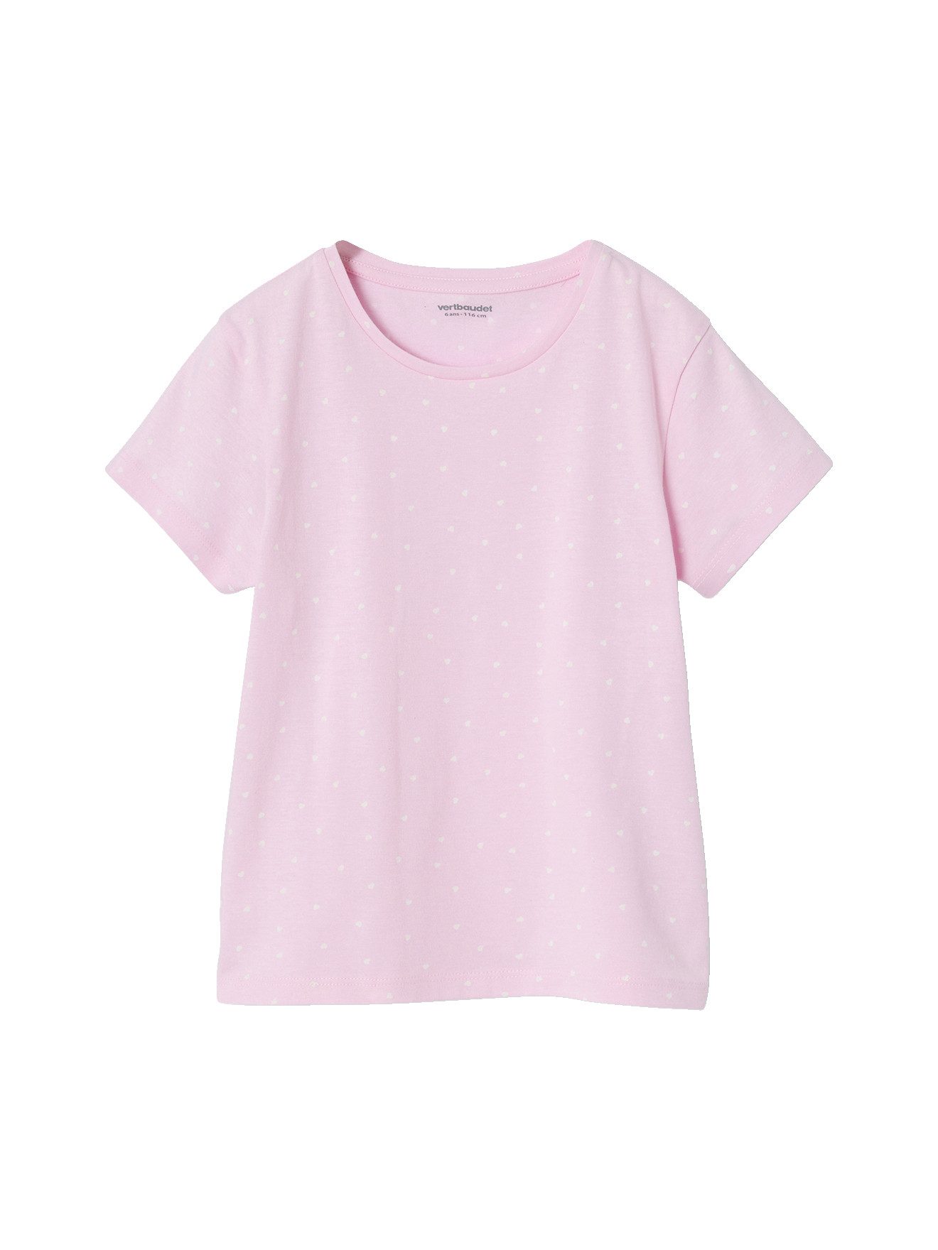 vertbaudet Schlafanzug Mädchen Sommer-Schlafanzüge aus Popeline 2er-Pack